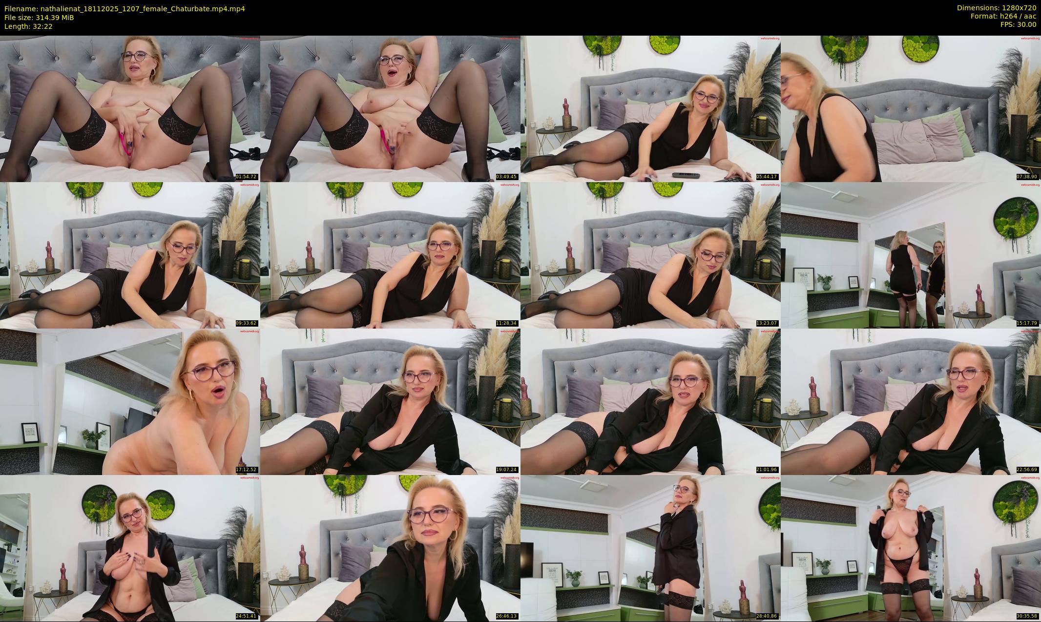 nathalienat — 33 minute Chaturbate female cam show recording, 720p, Nov 18, 2025