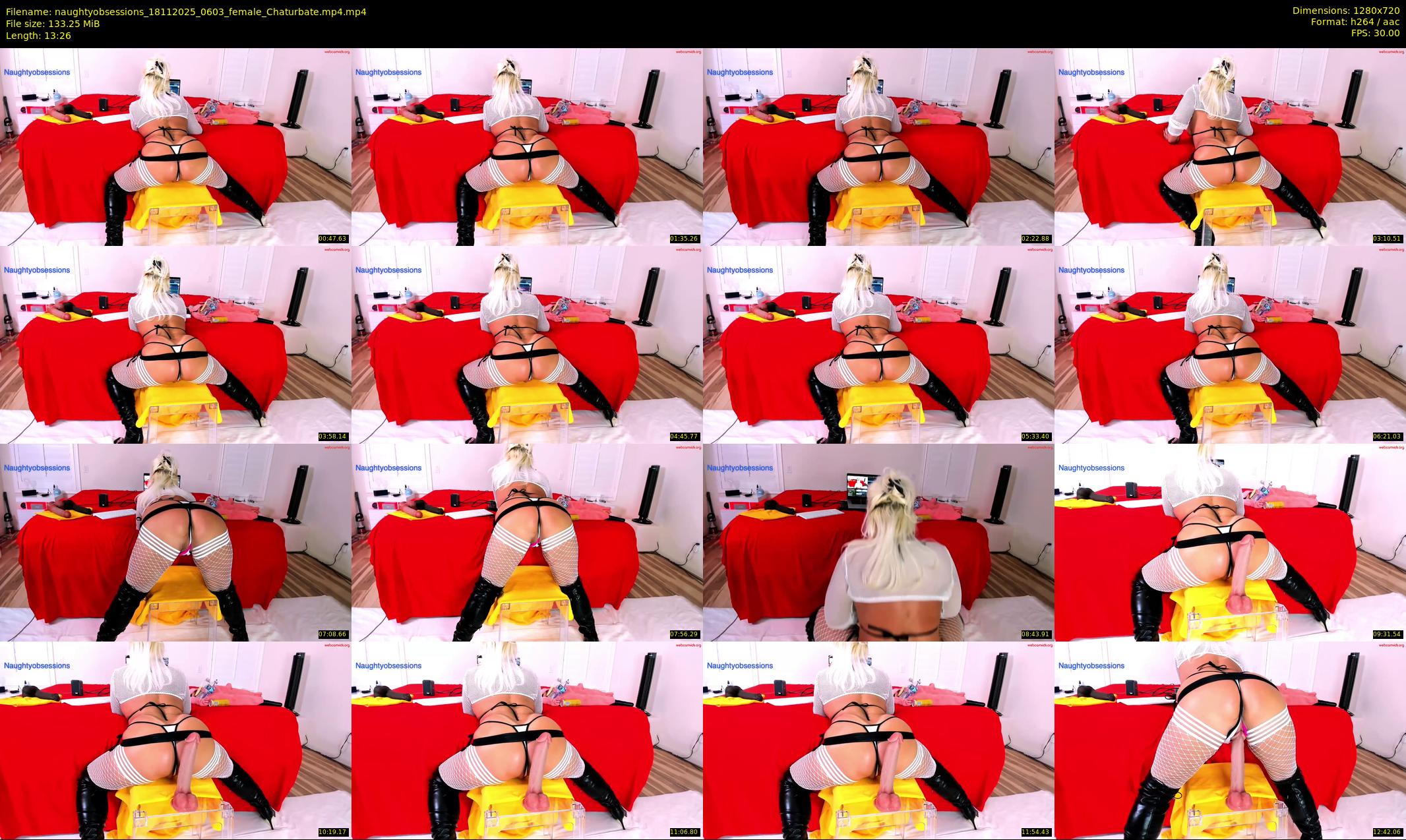naughtyobsessions — 14 minute Chaturbate female cam show recording, 720p, Nov 18, 2025
