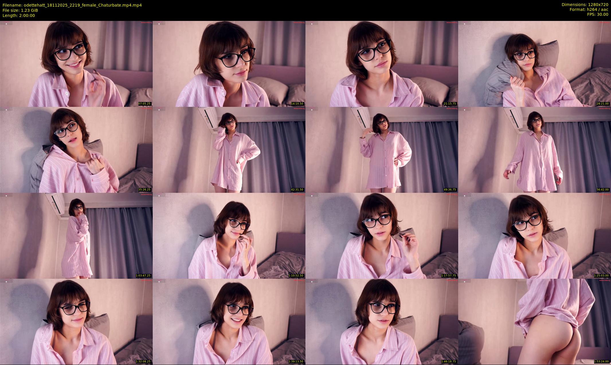 odettehatt — 120 minute Chaturbate female cam show recording, 720p, Nov 18, 2025