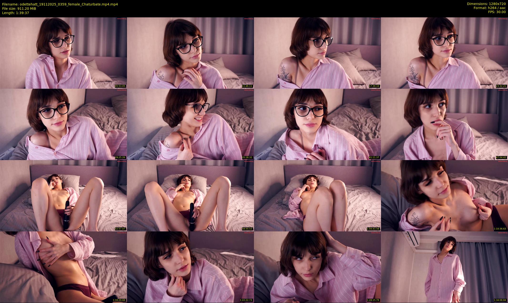 odettehatt — 100 minute Chaturbate female cam show recording, 720p, Nov 19, 2025