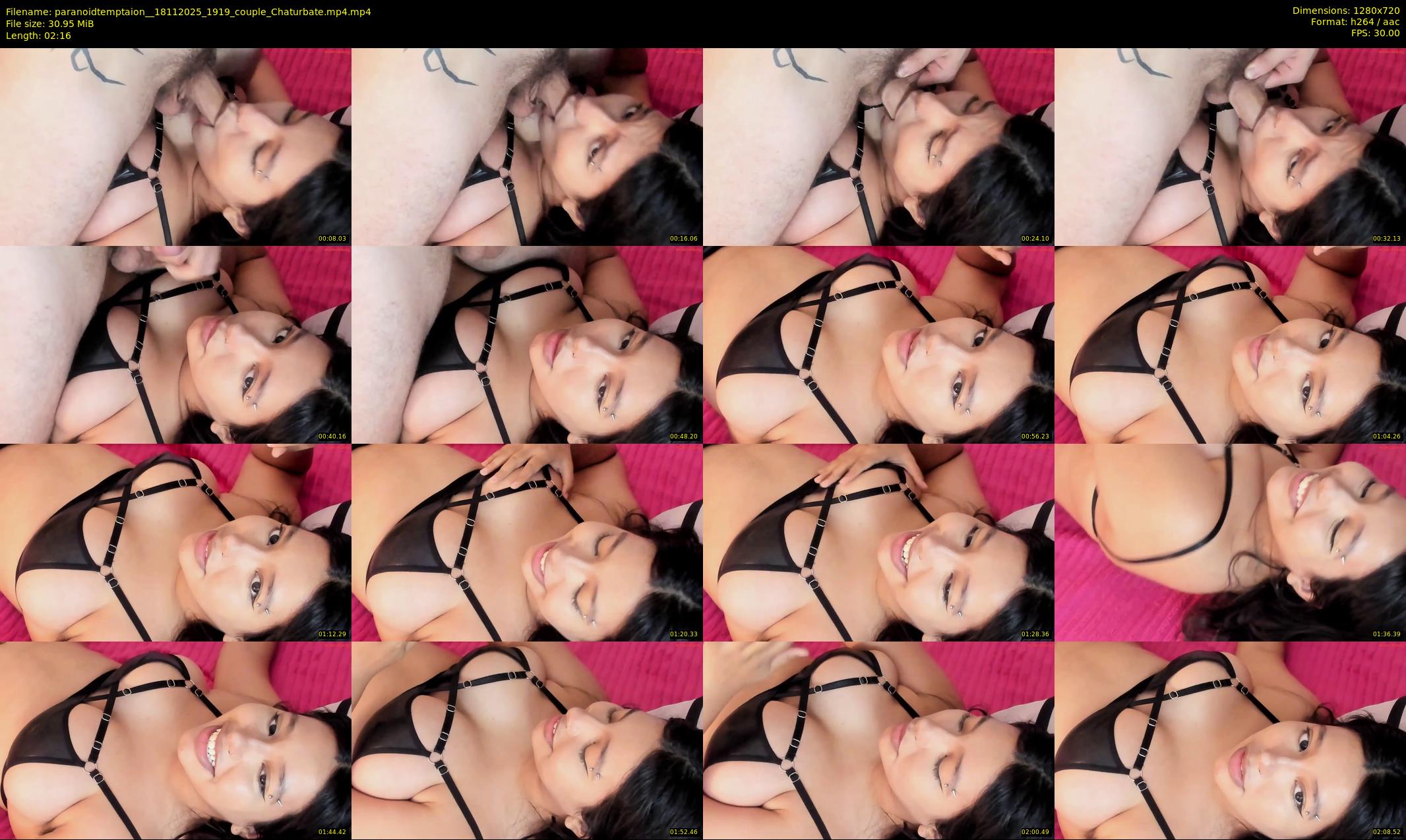 paranoidtemptaion_ — 3 minute Chaturbate couple cam show recording, 720p, Nov 18, 2025