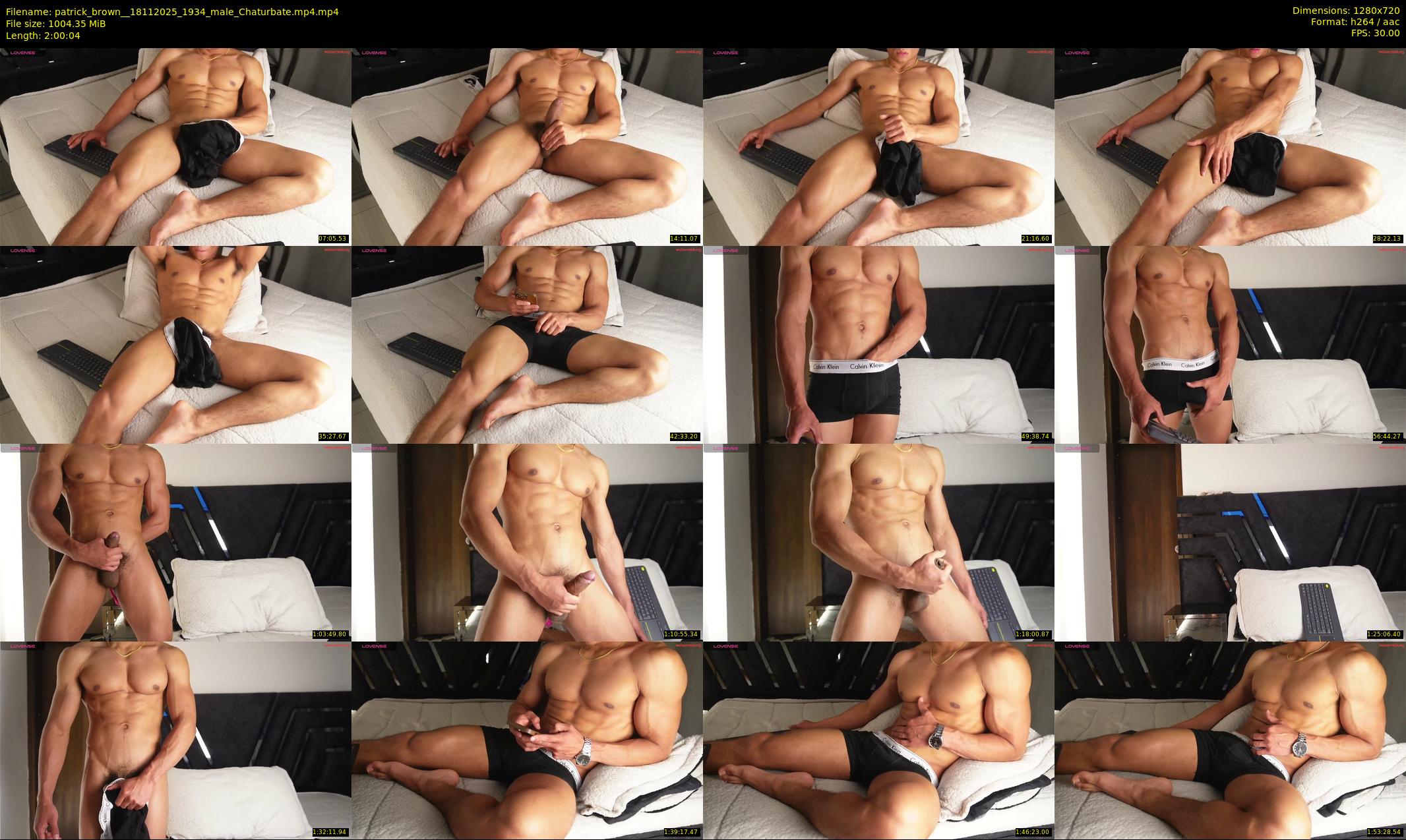 patrick_brown_ — 121 minute Chaturbate male cam show recording, 720p, Nov 18, 2025