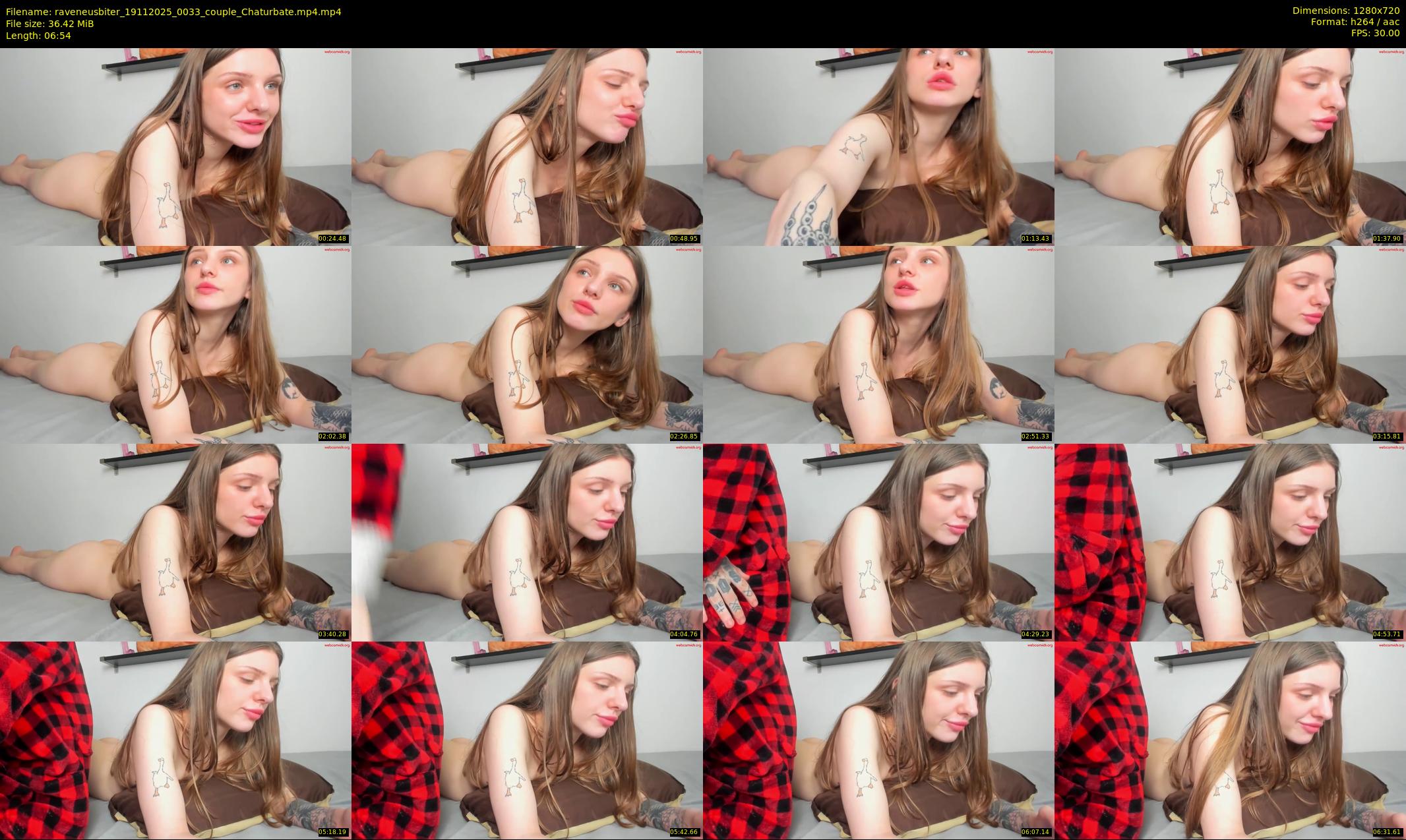 raveneusbiter — 7 minute Chaturbate couple cam show recording, 720p, Nov 19, 2025