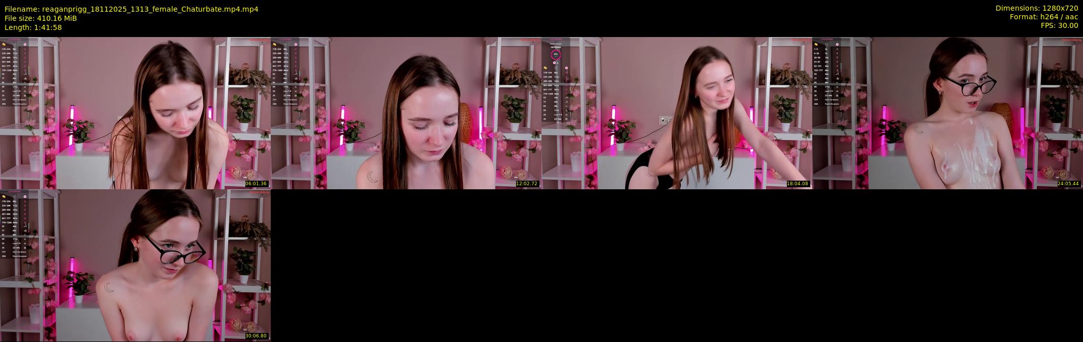 reaganprigg — 102 minute Chaturbate female cam show recording, 720p, Nov 18, 2025