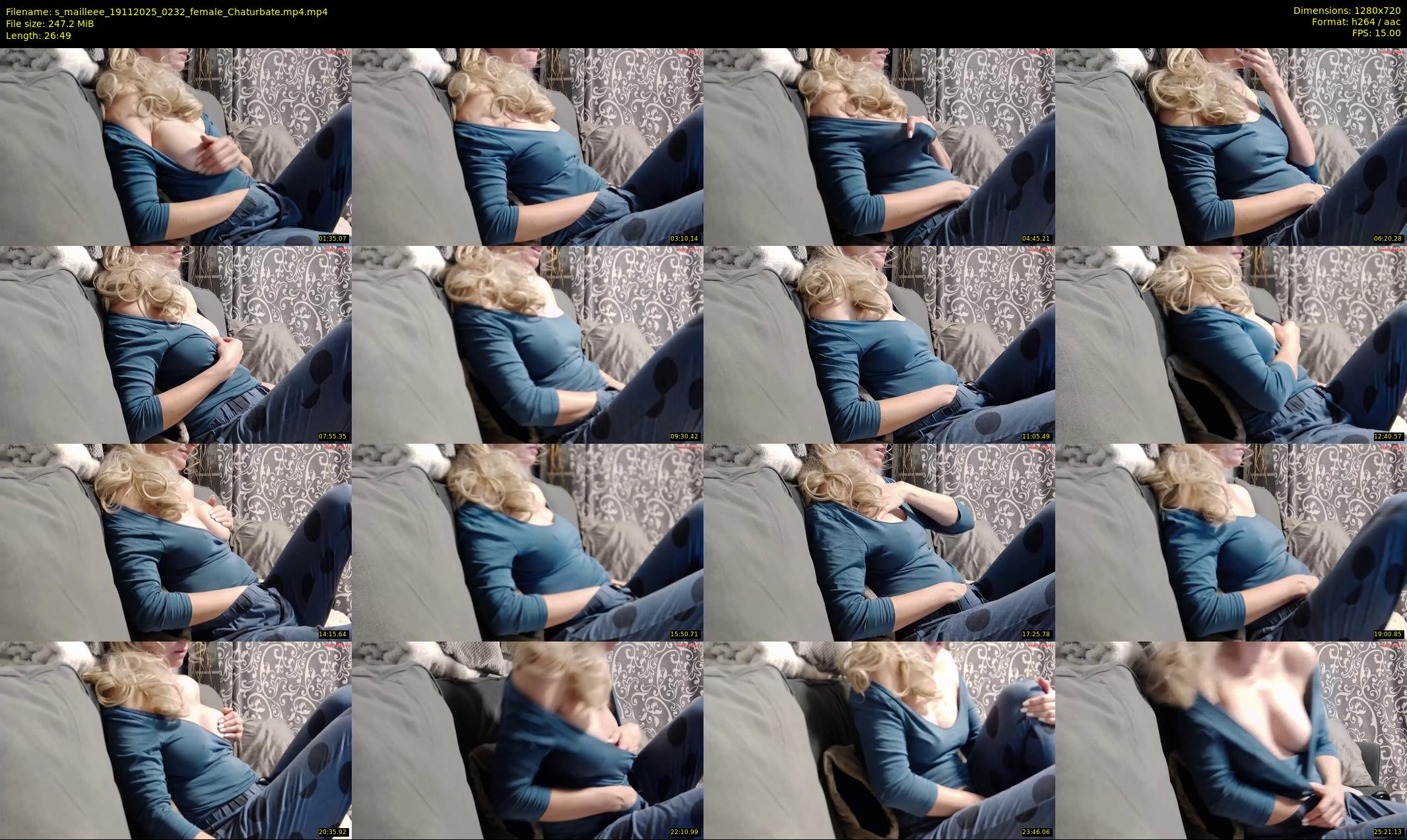 s_mailleee — 27 minute Chaturbate female cam show recording, 720p, Nov 19, 2025