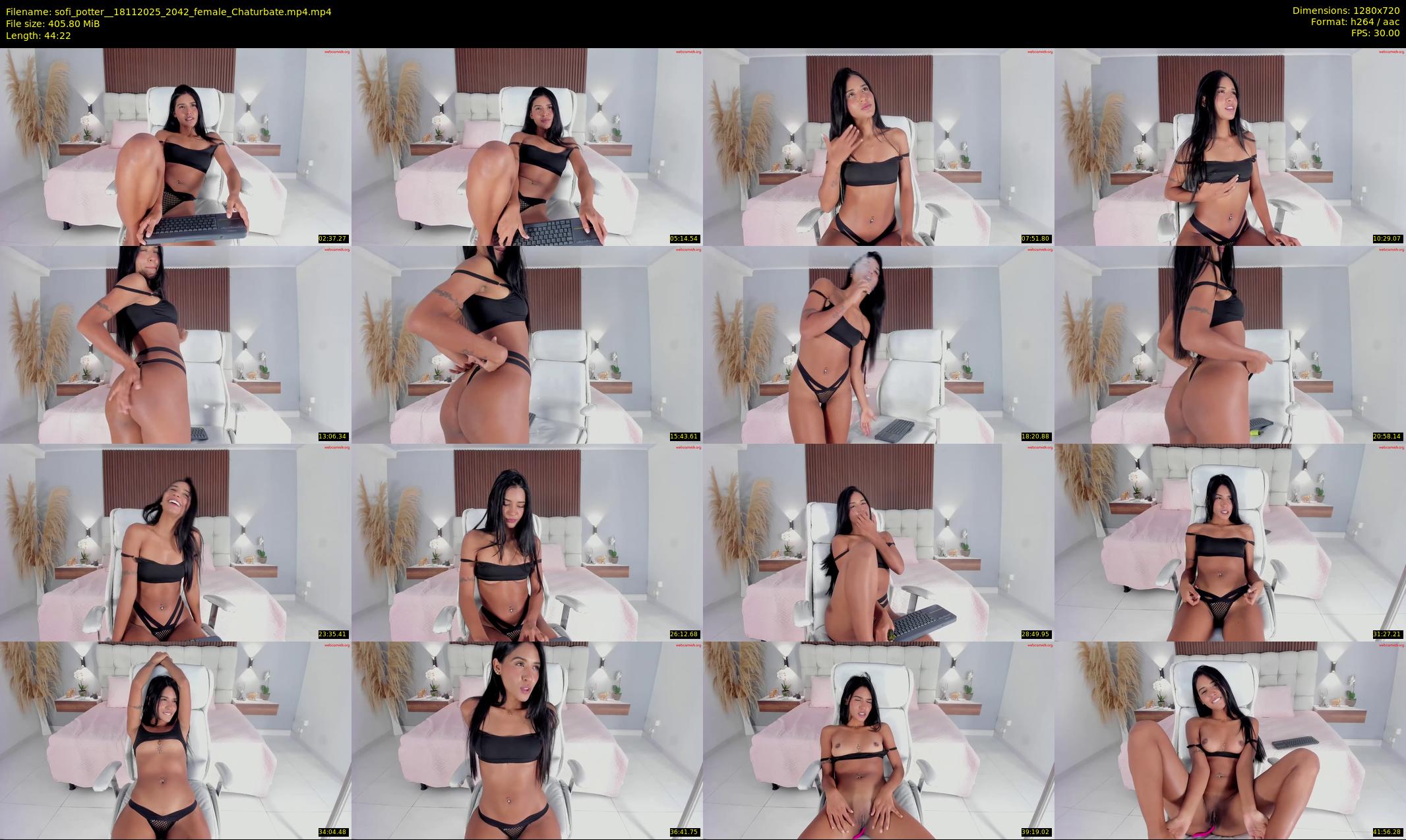 sofi_potter_ — 45 minute Chaturbate female cam show recording, 720p, Nov 18, 2025