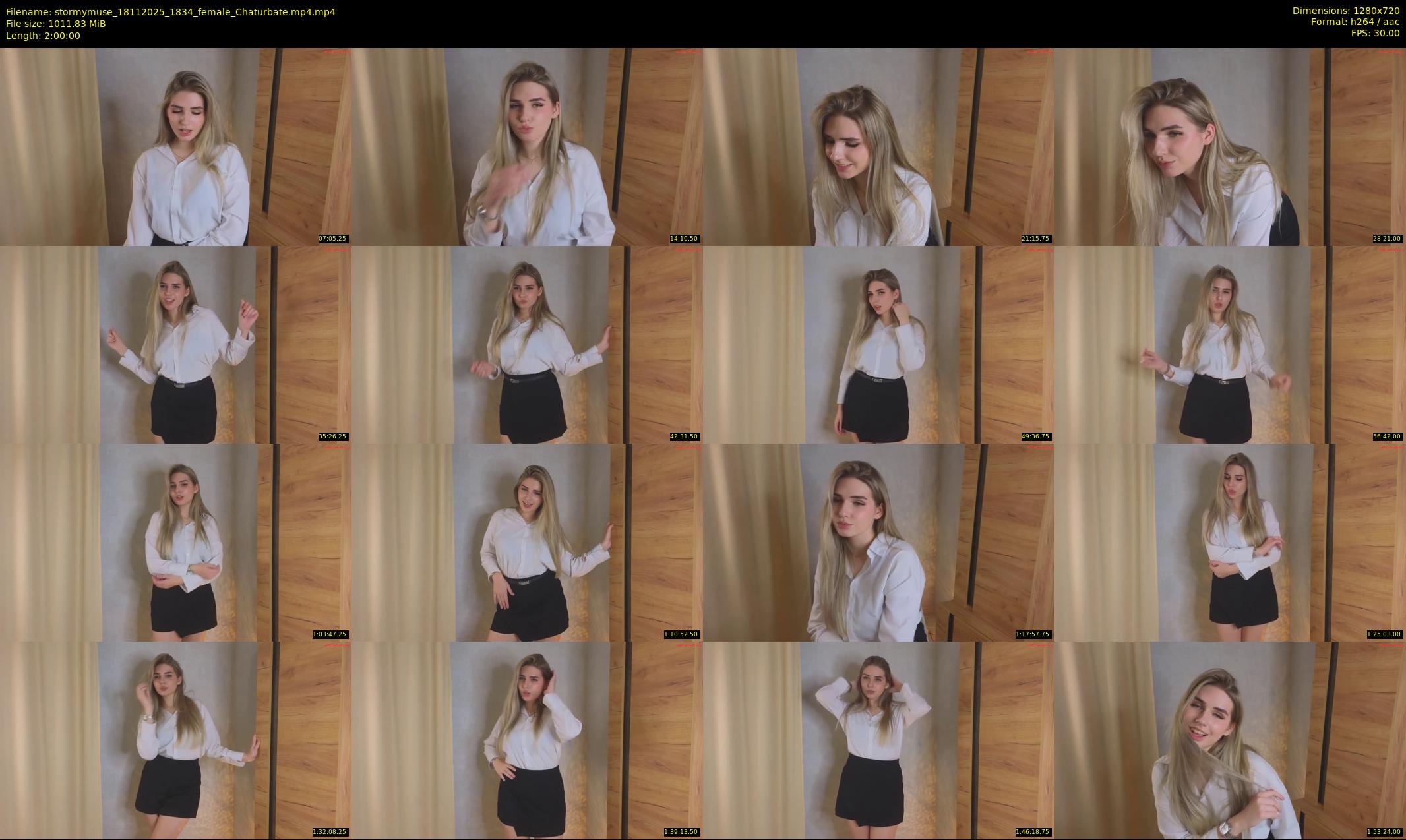 stormymuse — 120 minute Chaturbate female cam show recording, 720p, Nov 18, 2025