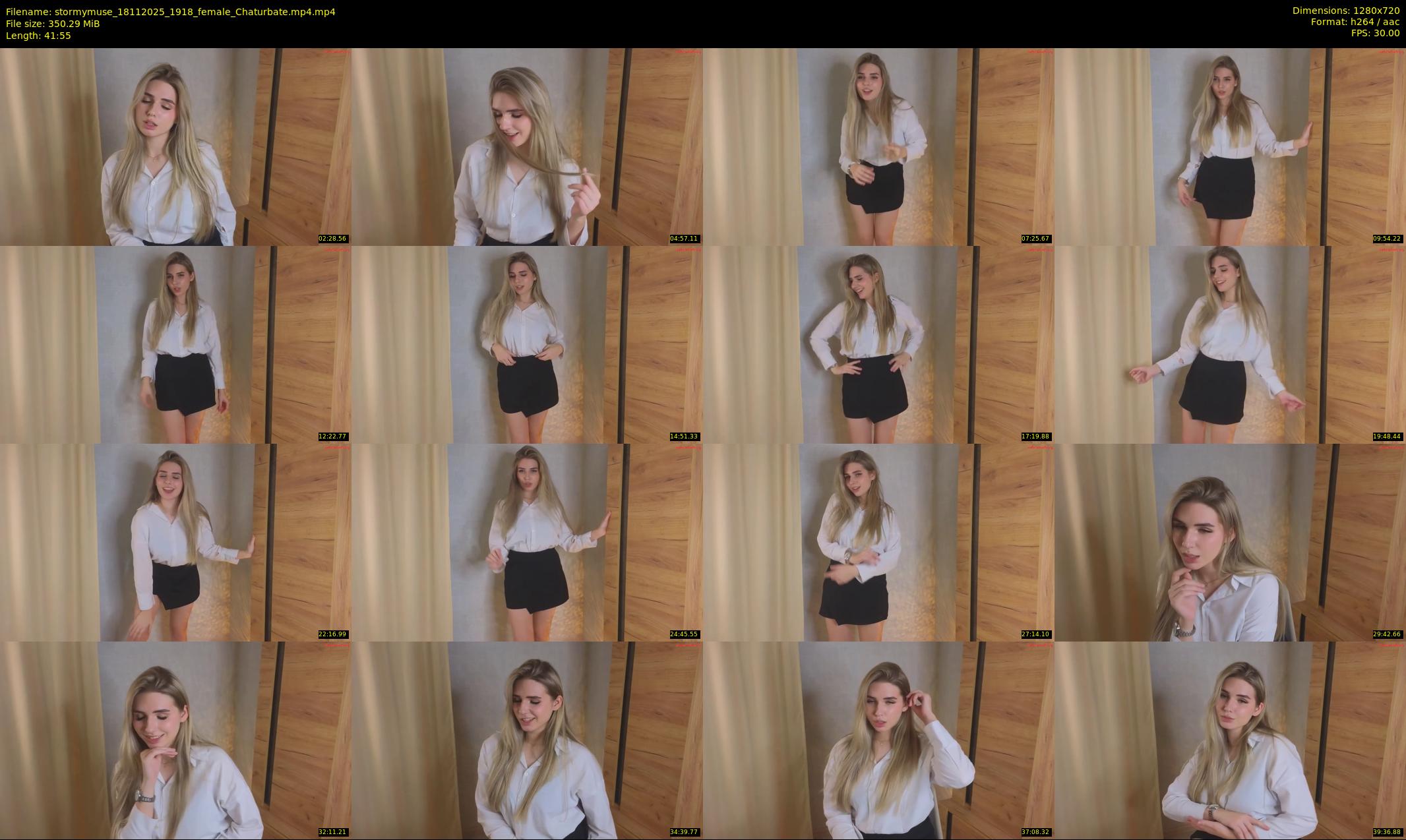 stormymuse — 42 minute Chaturbate female cam show recording, 720p, Nov 18, 2025