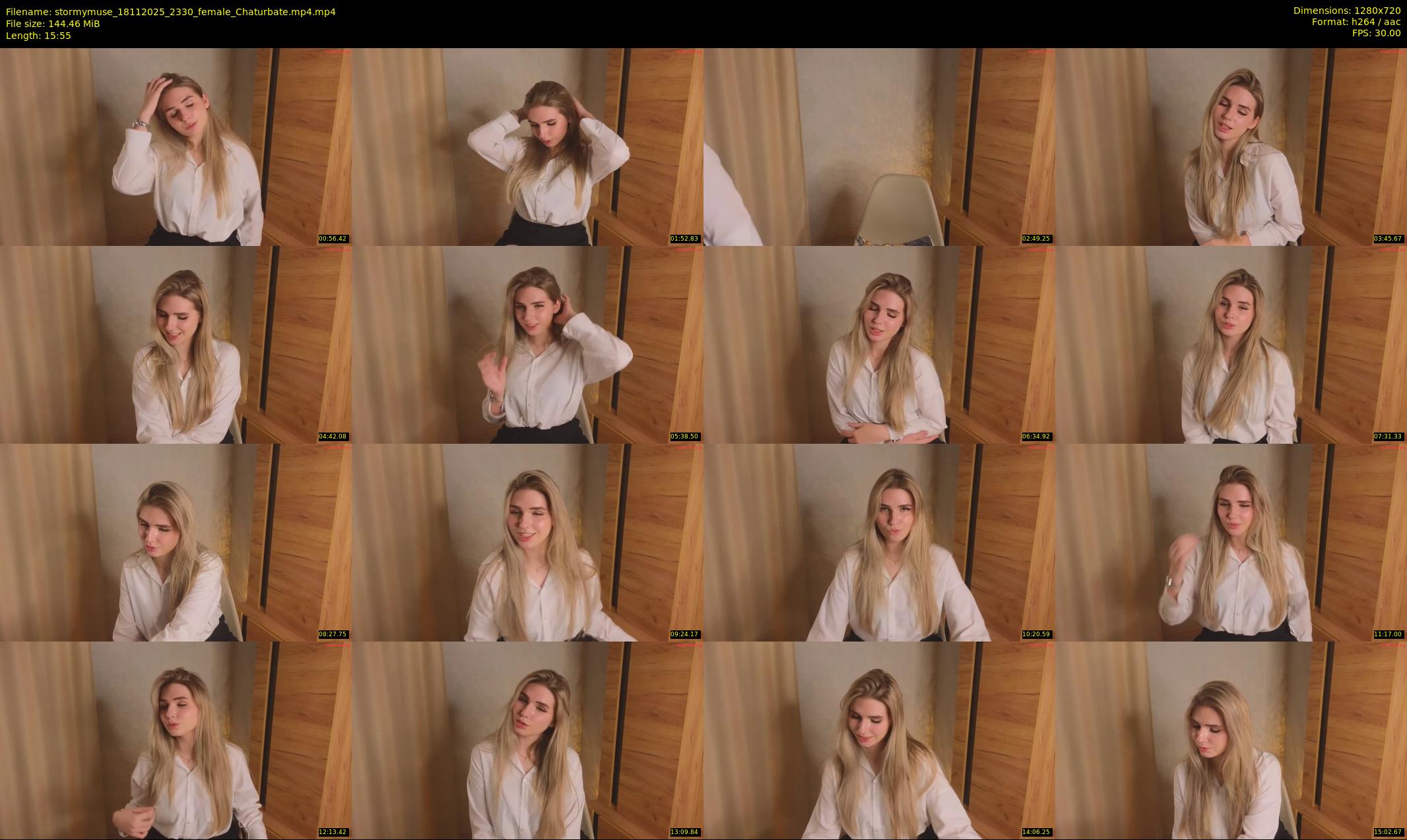 stormymuse — 16 minute Chaturbate female cam show recording, 720p, Nov 18, 2025