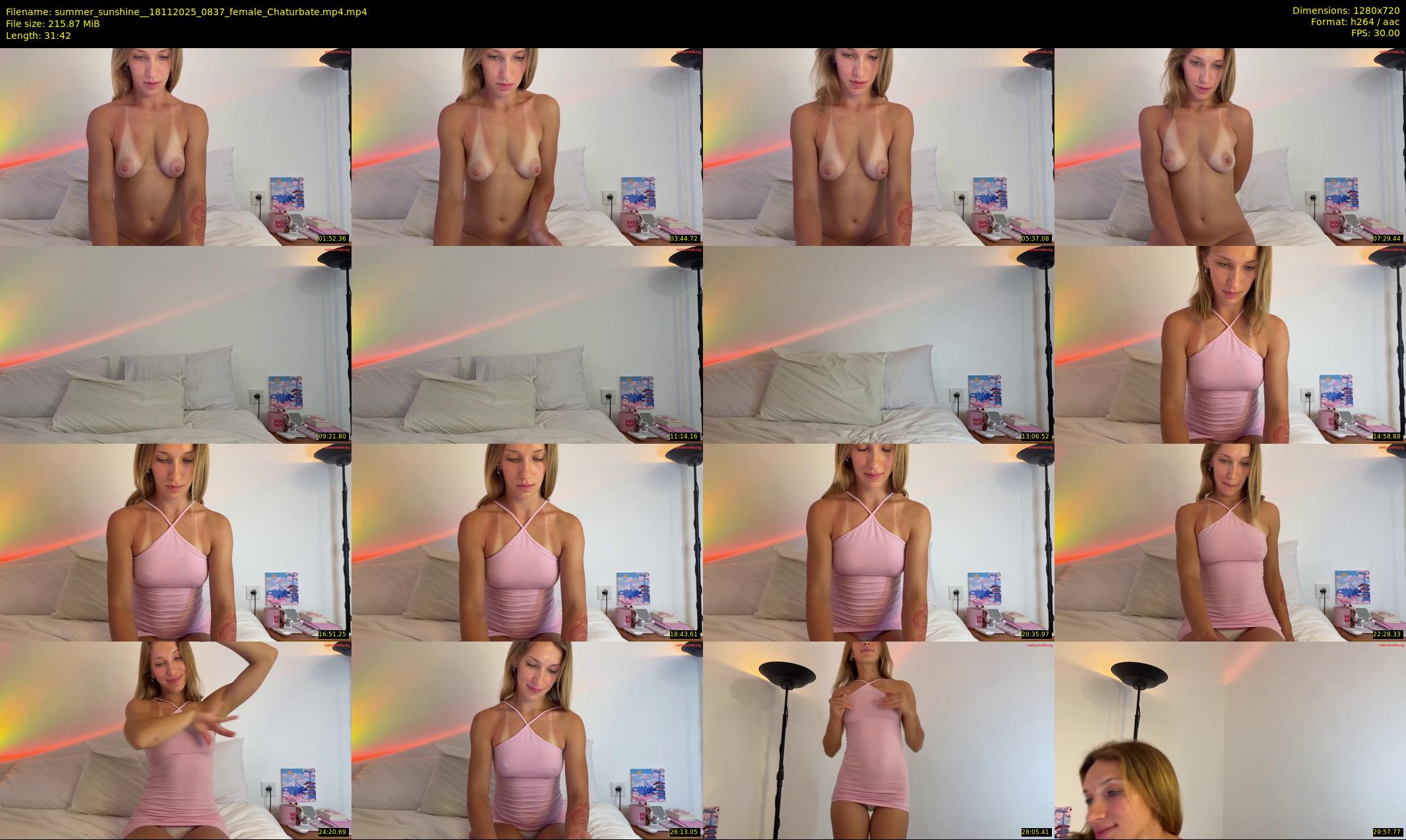 summer_sunshine_ — 32 minute Chaturbate female cam show recording, 720p, Nov 18, 2025