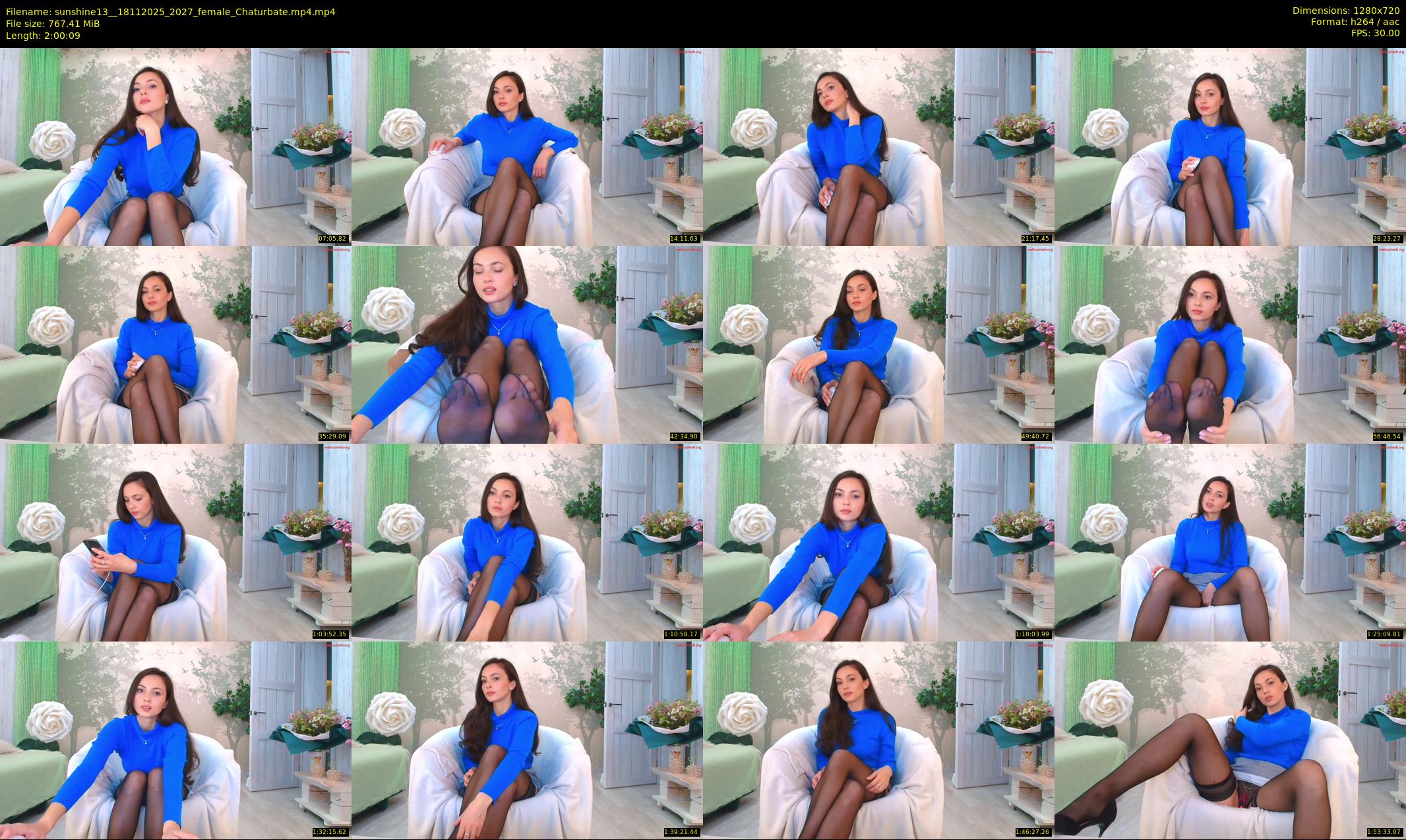 sunshine13_ — 121 minute Chaturbate female cam show recording, 720p, Nov 18, 2025