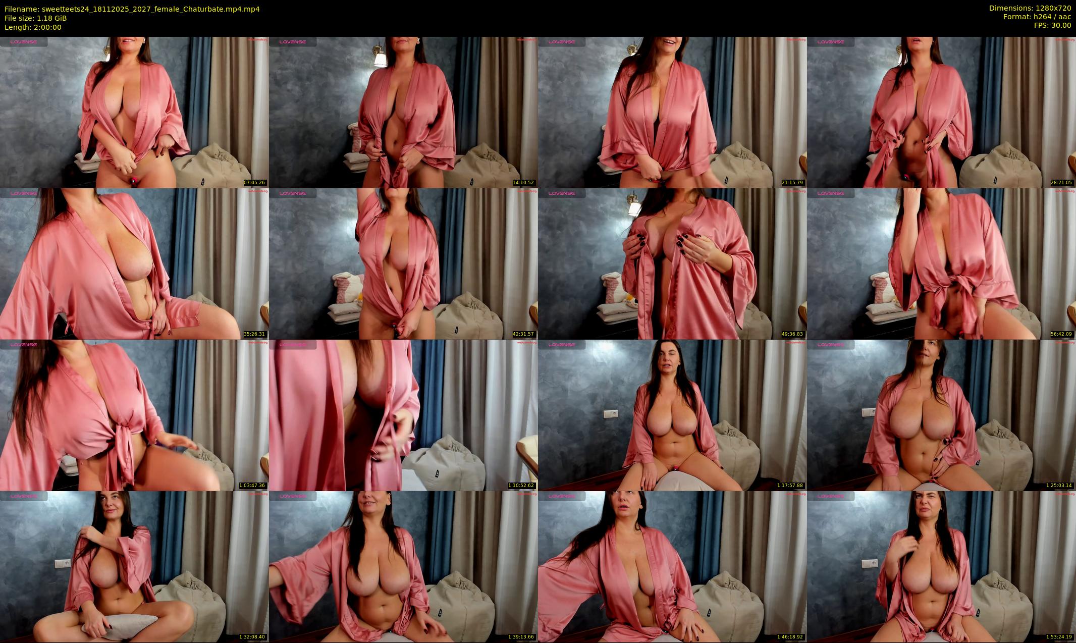 sweetteets24 — 120 minute Chaturbate female cam show recording, 720p, Nov 18, 2025