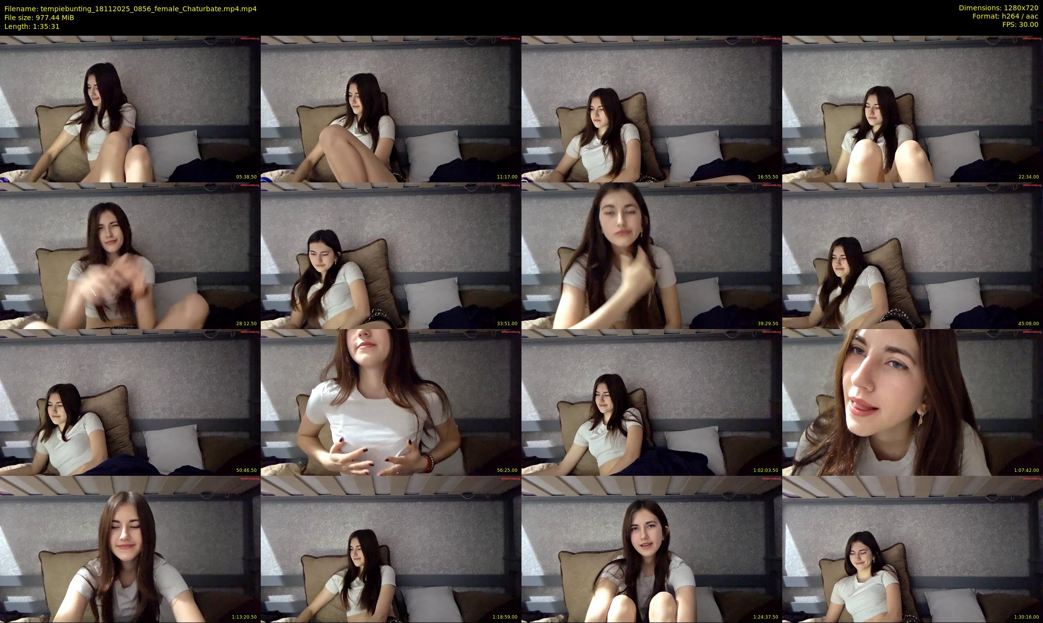 tempiebunting — 96 minute Chaturbate female cam show recording, 720p, Nov 18, 2025