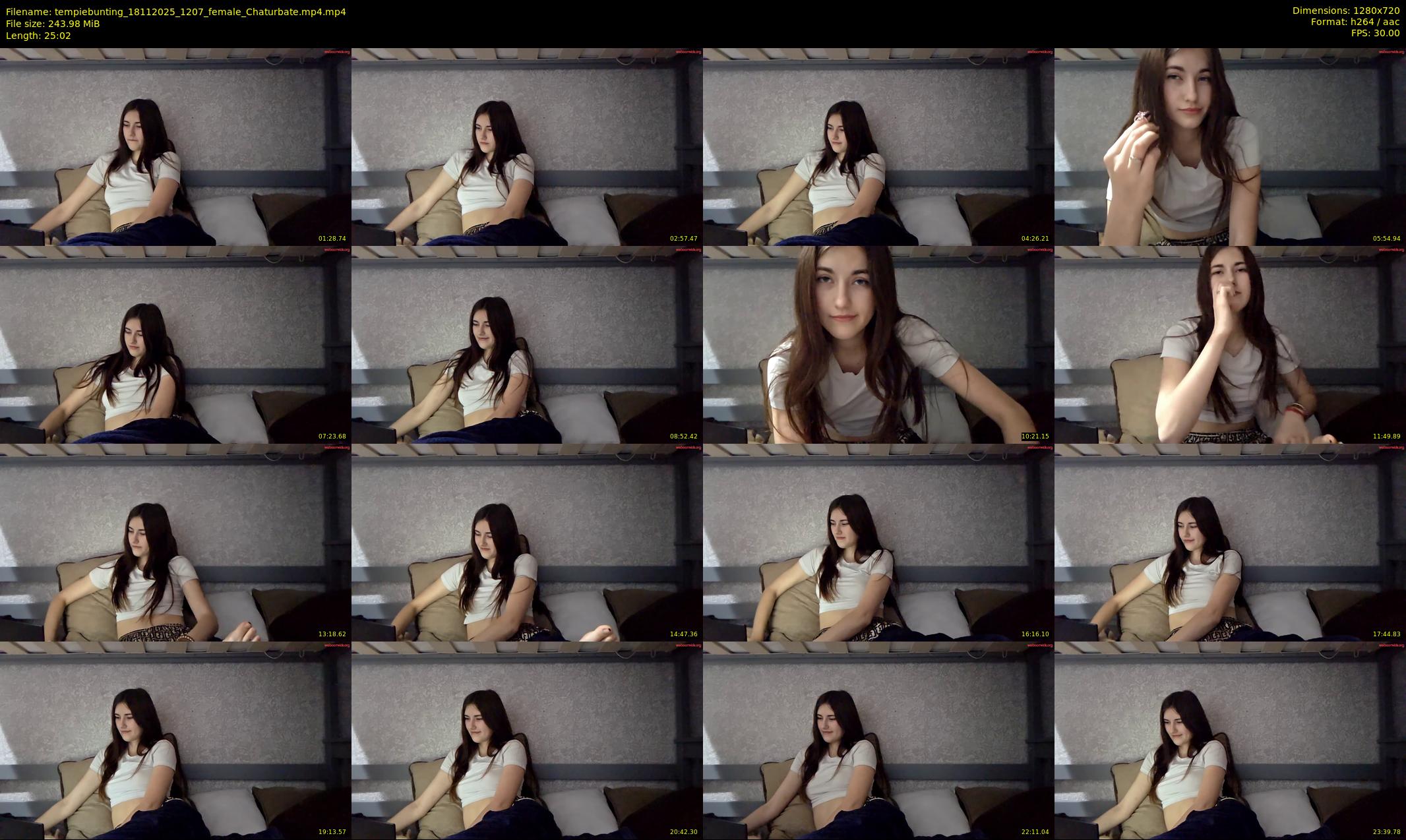 tempiebunting — 26 minute Chaturbate female cam show recording, 720p, Nov 18, 2025