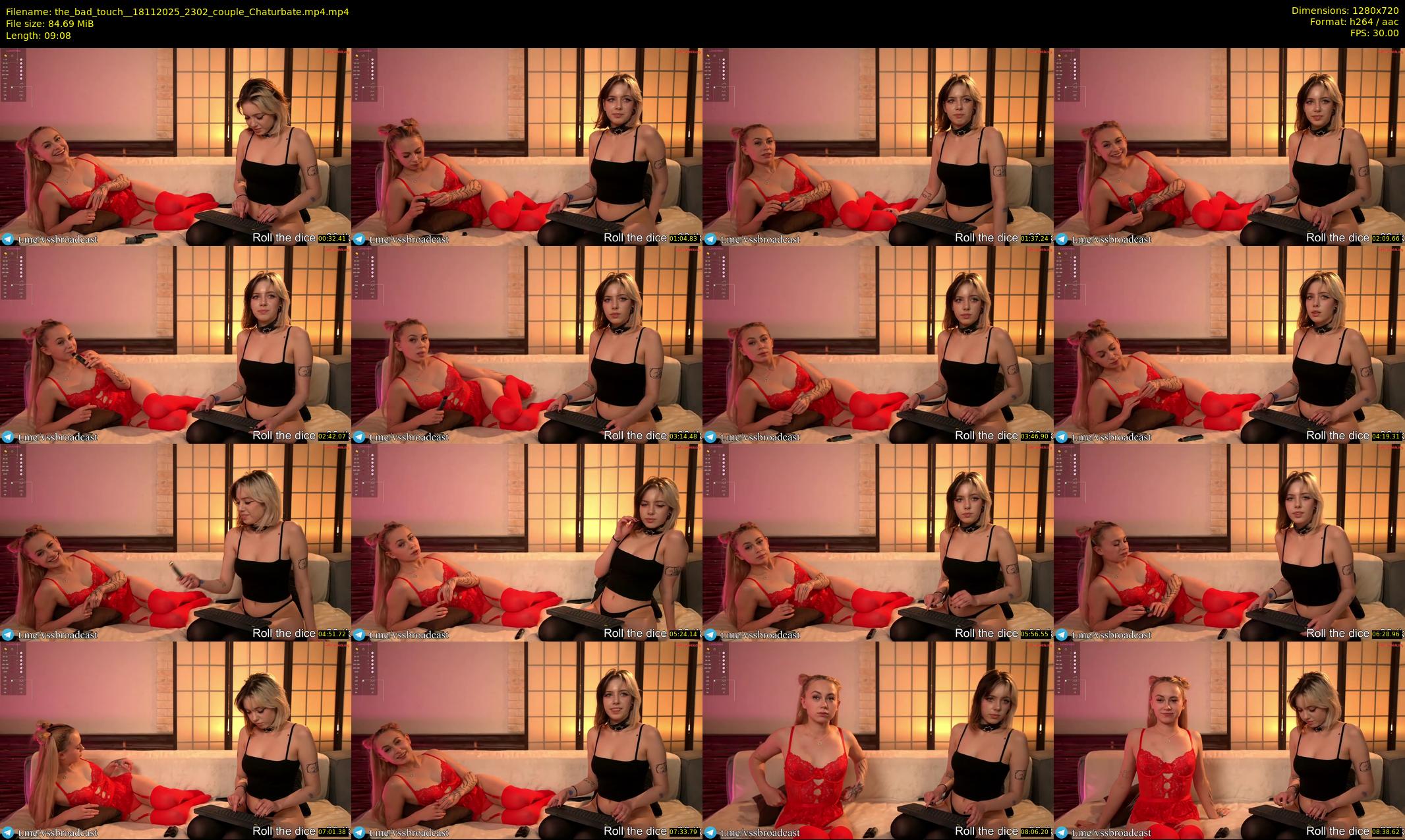 the_bad_touch_ — 10 minute Chaturbate couple cam show recording, 720p, Nov 18, 2025