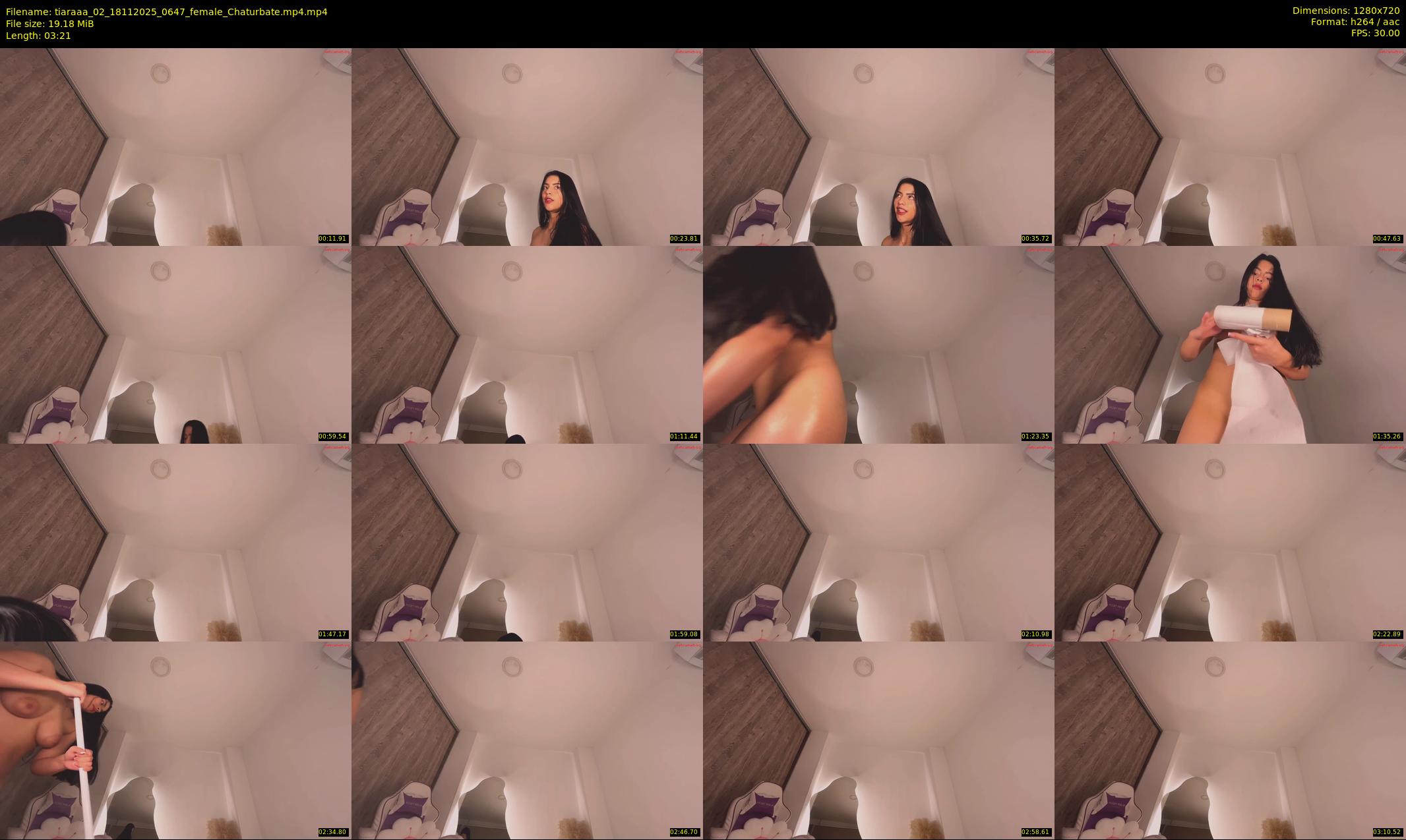 tiaraaa_02 — 4 minute Chaturbate female cam show recording, 720p, Nov 18, 2025