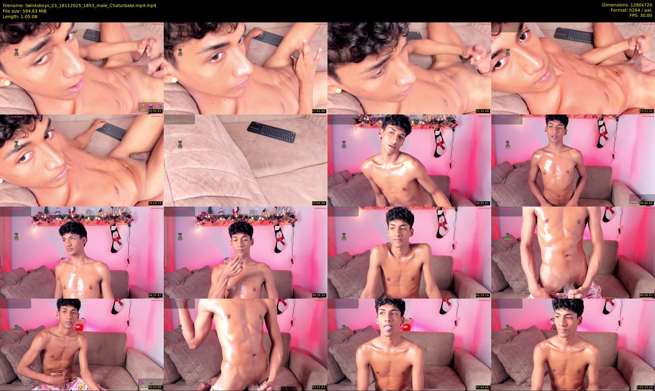 twinksboys_23 — 66 minute Chaturbate male cam show recording, 720p, Nov 18, 2025