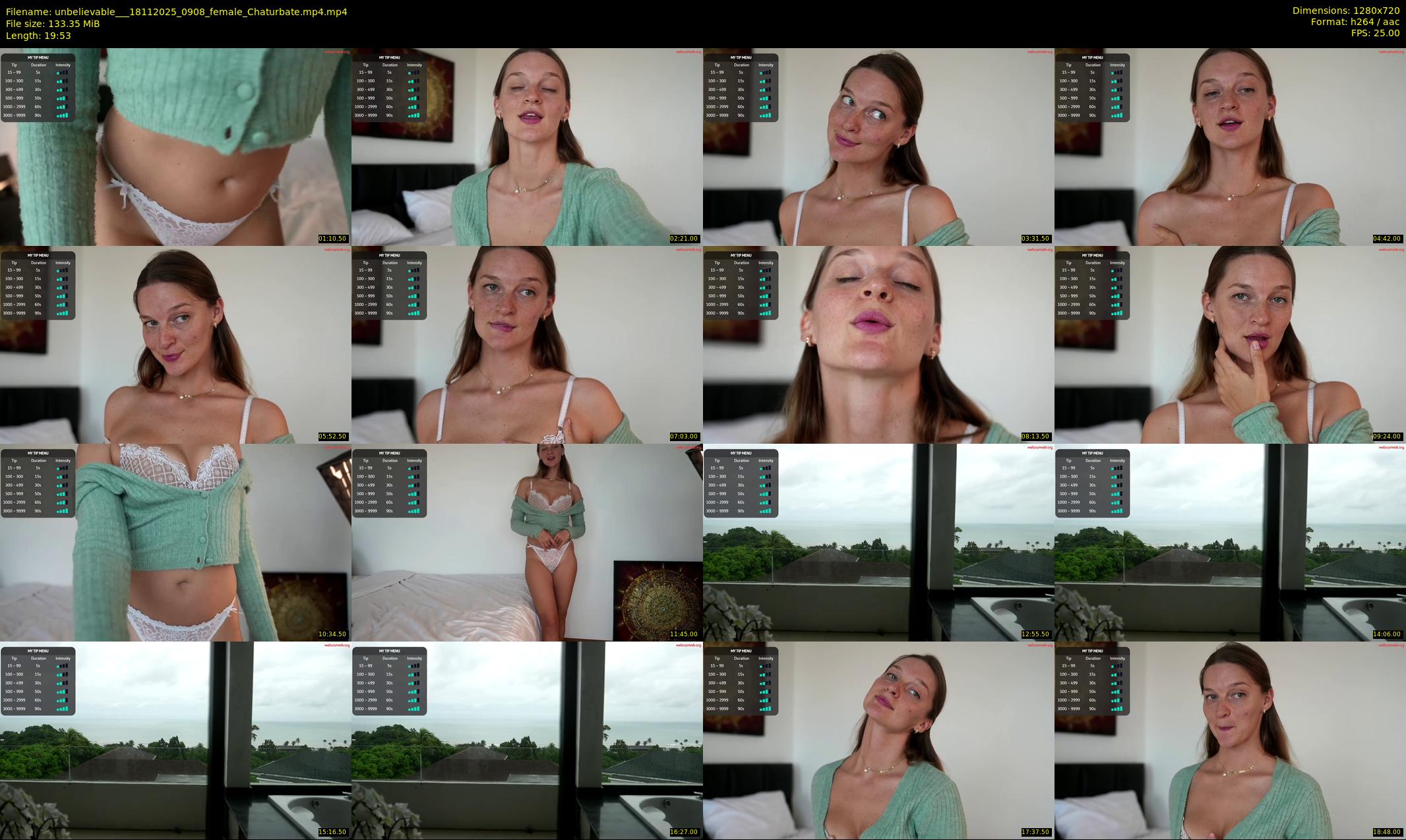 unbelievable__ — 20 minute Chaturbate female cam show recording, 720p, Nov 18, 2025