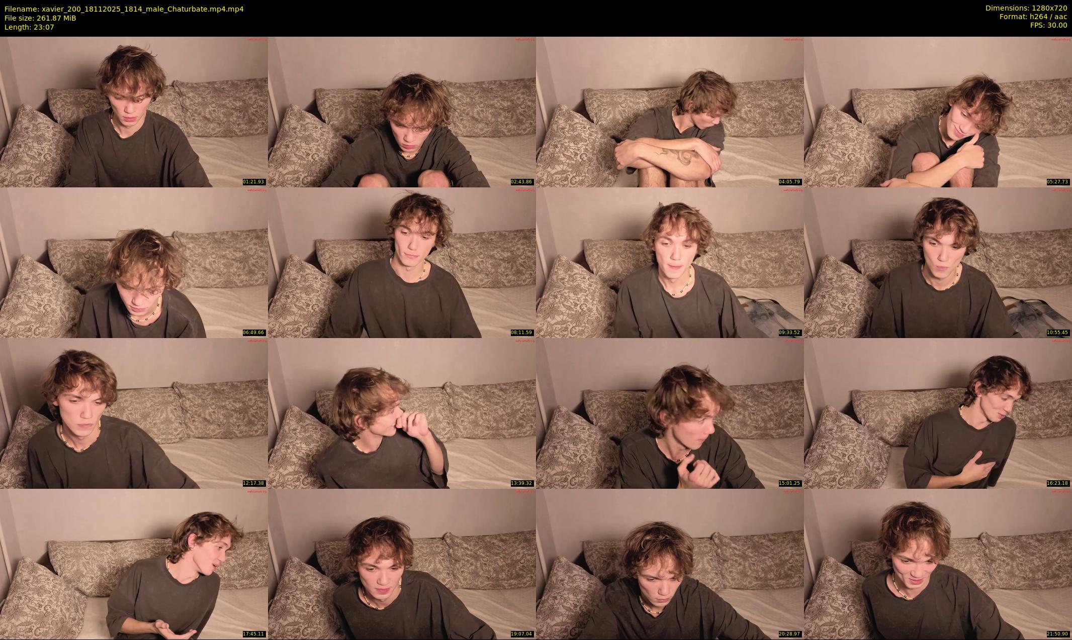 xavier_200 — 24 minute Chaturbate male cam show recording, 720p, Nov 18, 2025