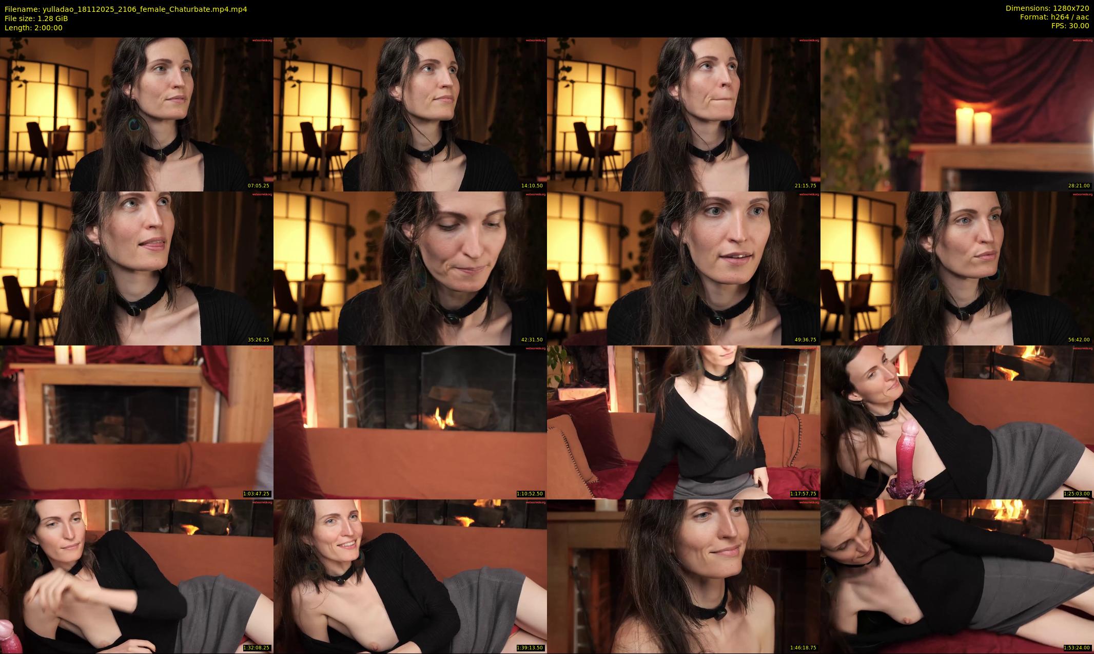 yulladao — 120 minute Chaturbate female cam show recording, 720p, Nov 18, 2025