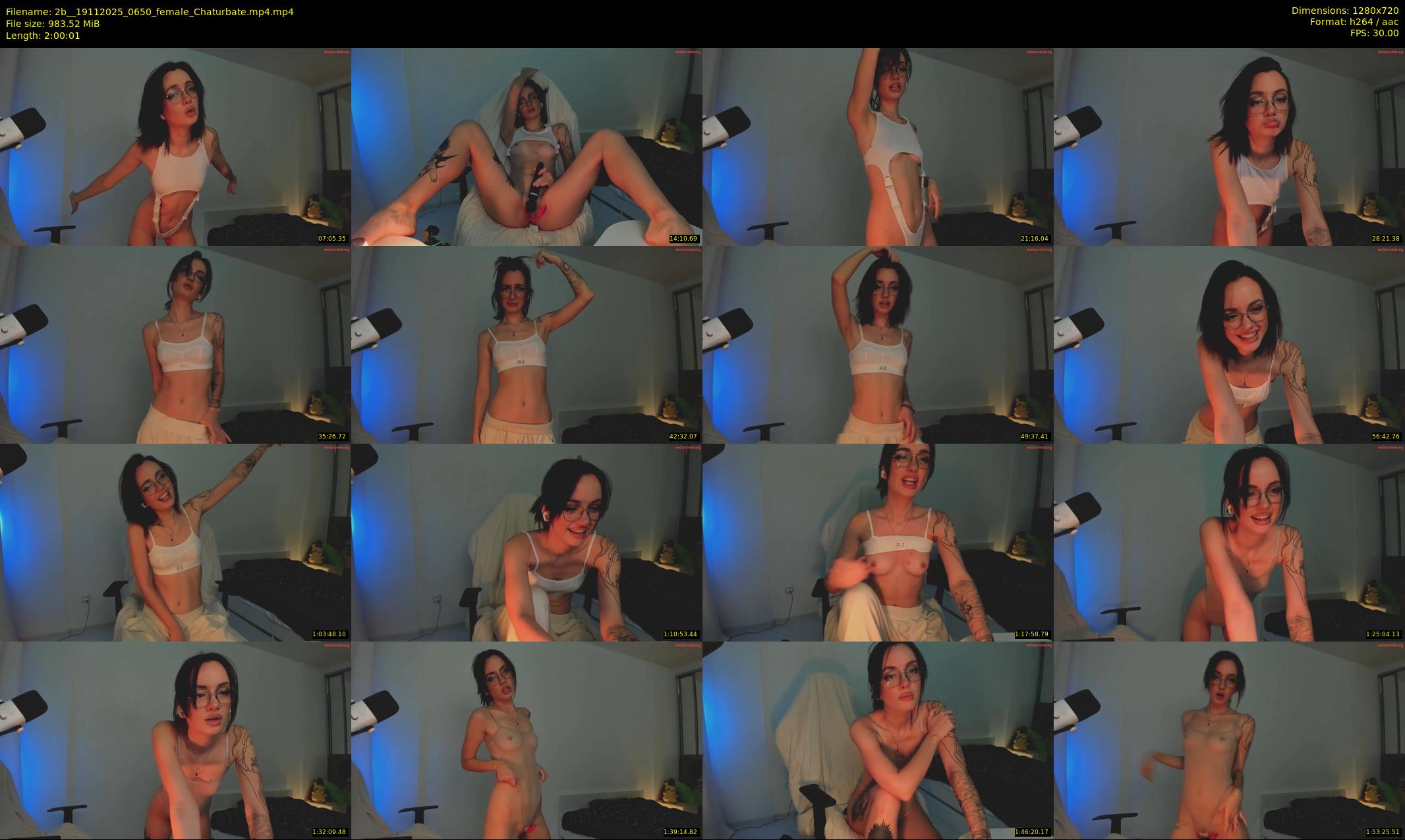 2b_ — 121 minute Chaturbate female cam show recording, 720p, Nov 19, 2025