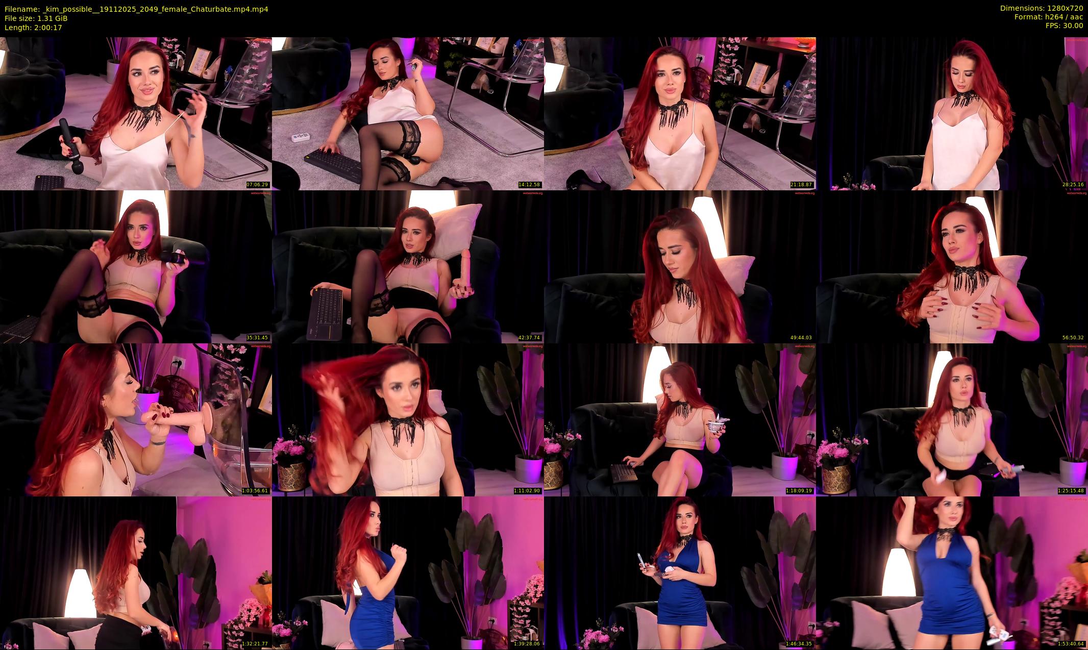 _kim_possible_ — 121 minute Chaturbate female cam show recording, 720p, Nov 19, 2025