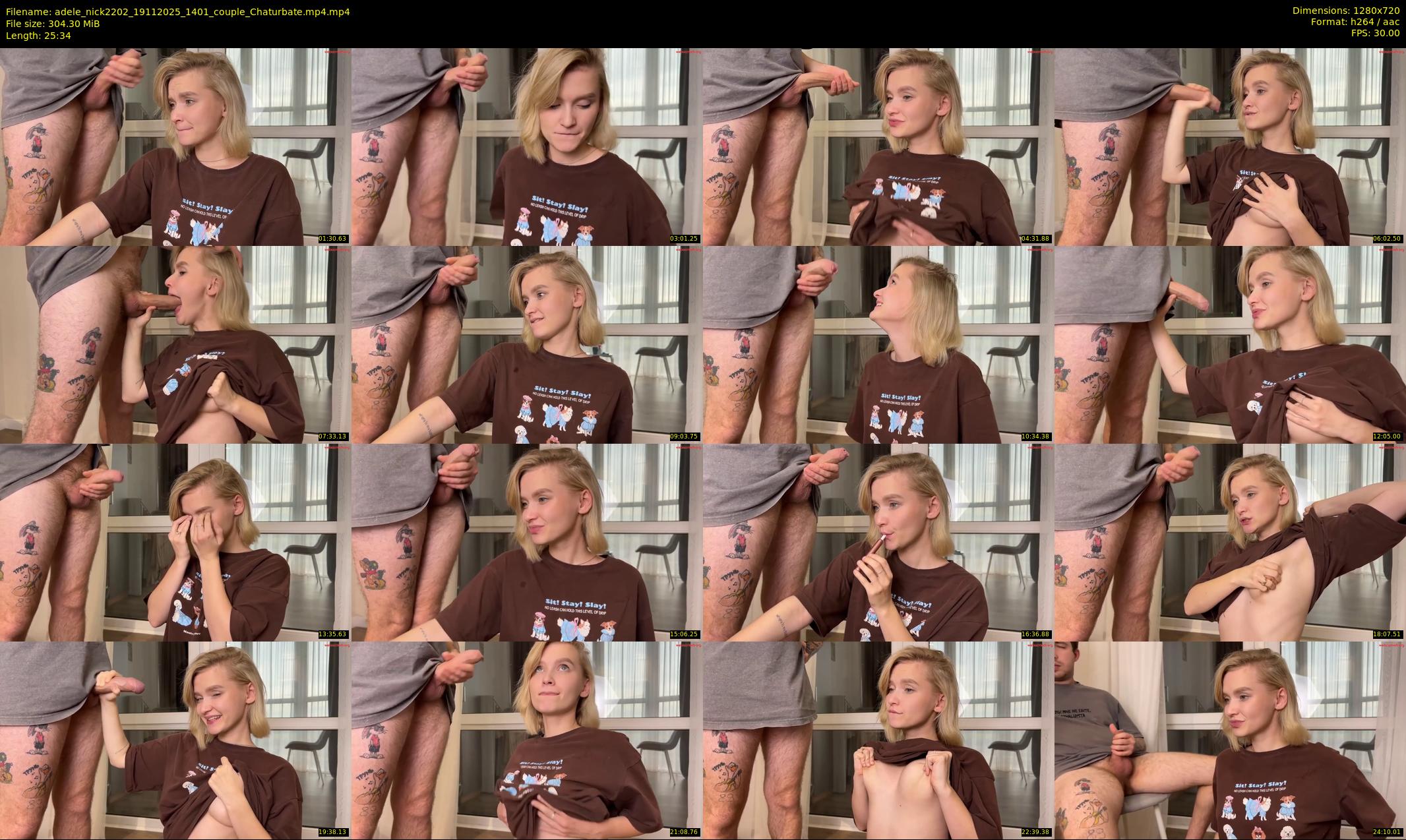 adele_nick2202 — 26 minute Chaturbate couple cam show recording, 720p, Nov 19, 2025