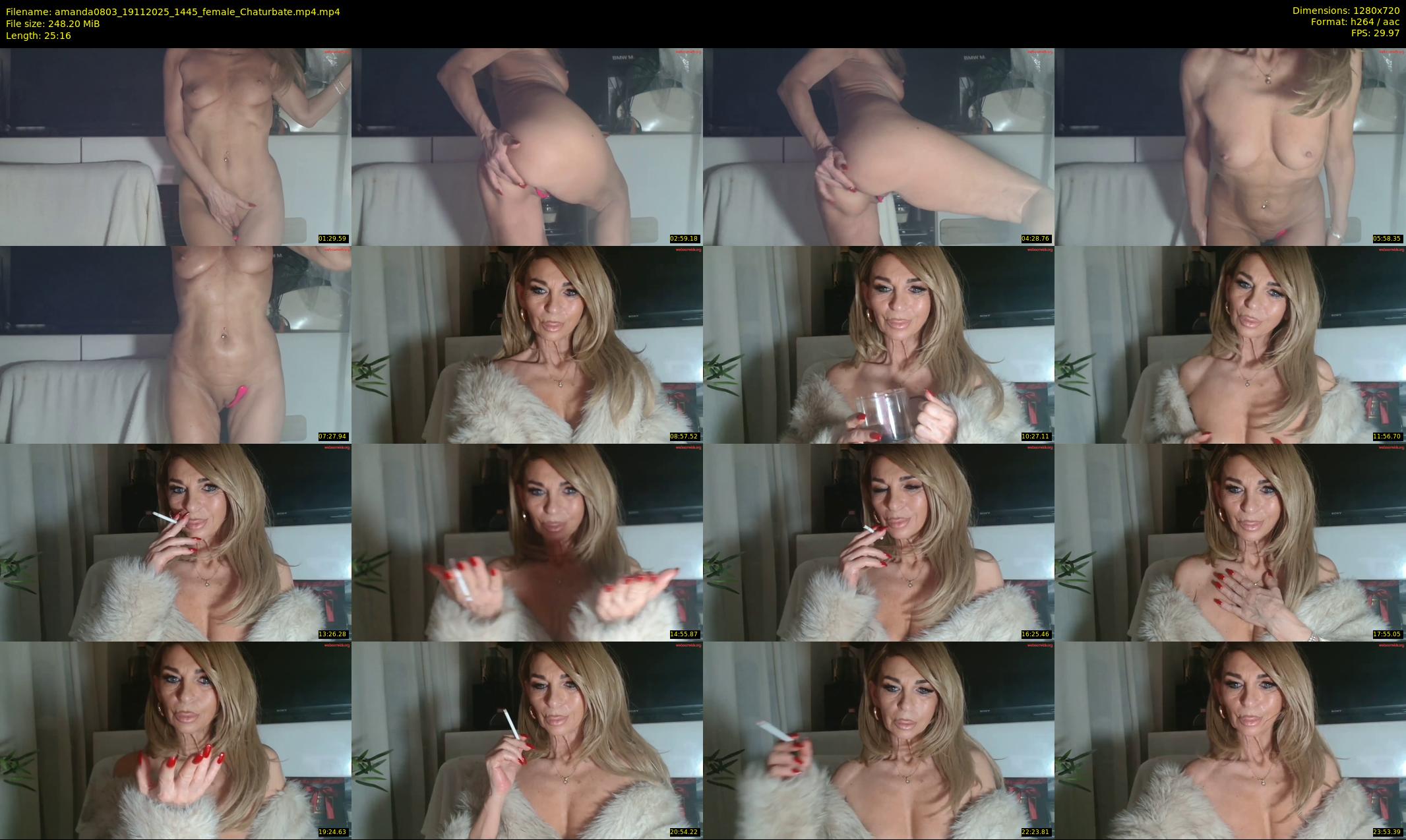 amanda0803 — 26 minute Chaturbate female cam show recording, 720p, Nov 19, 2025