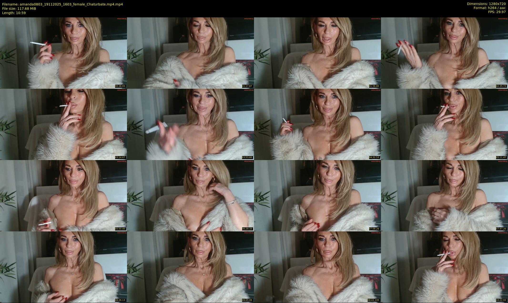 amanda0803 — 11 minute Chaturbate female cam show recording, 720p, Nov 19, 2025