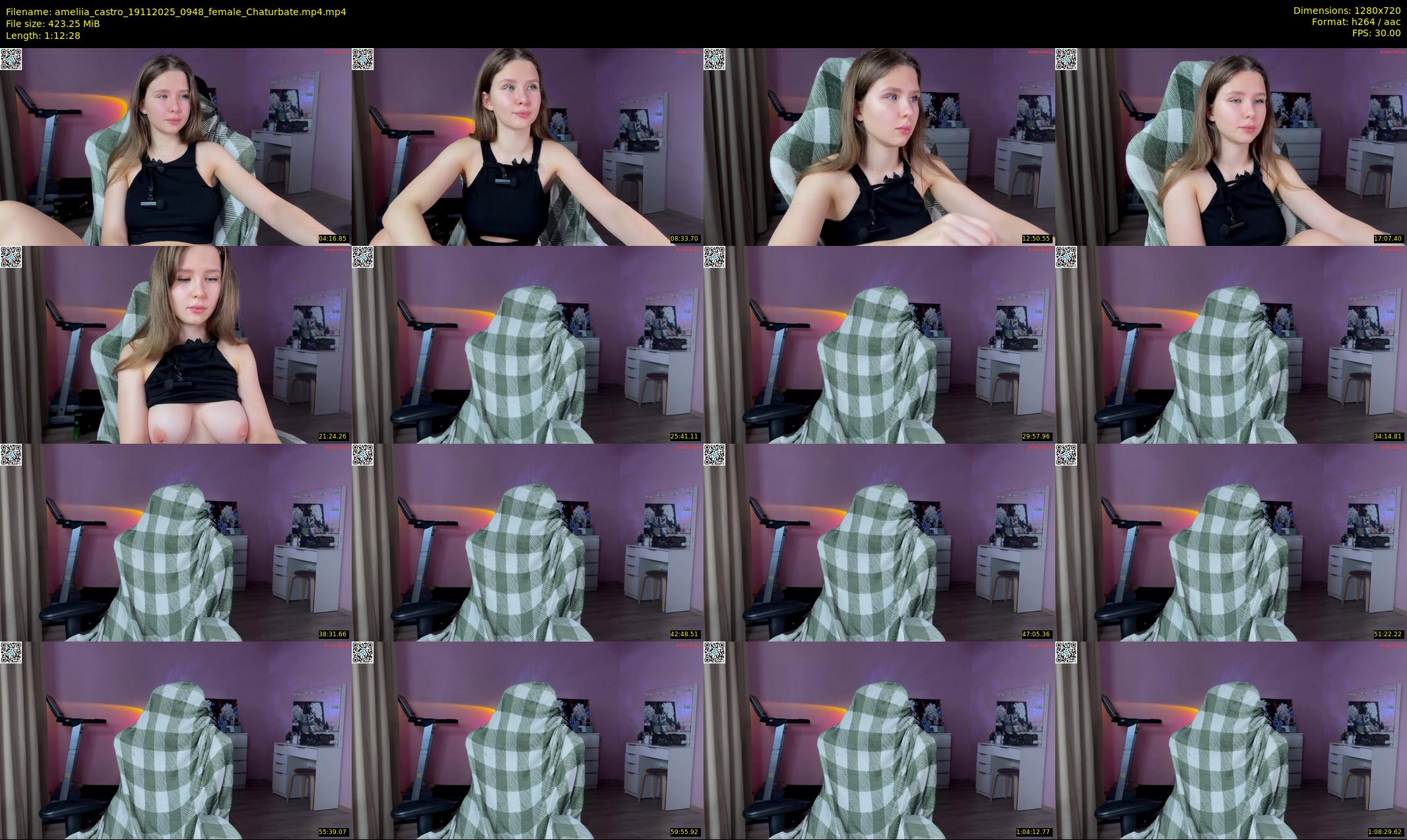 ameliia_castro — 73 minute Chaturbate female cam show recording, 720p, Nov 19, 2025