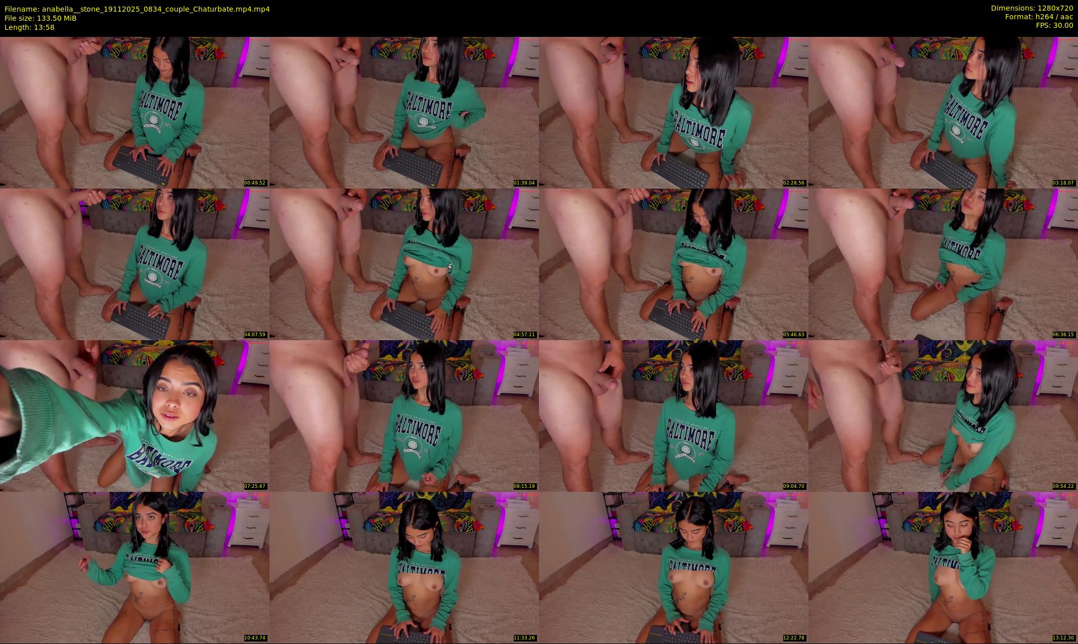 anabella__stone — 14 minute Chaturbate couple cam show recording, 720p, Nov 19, 2025