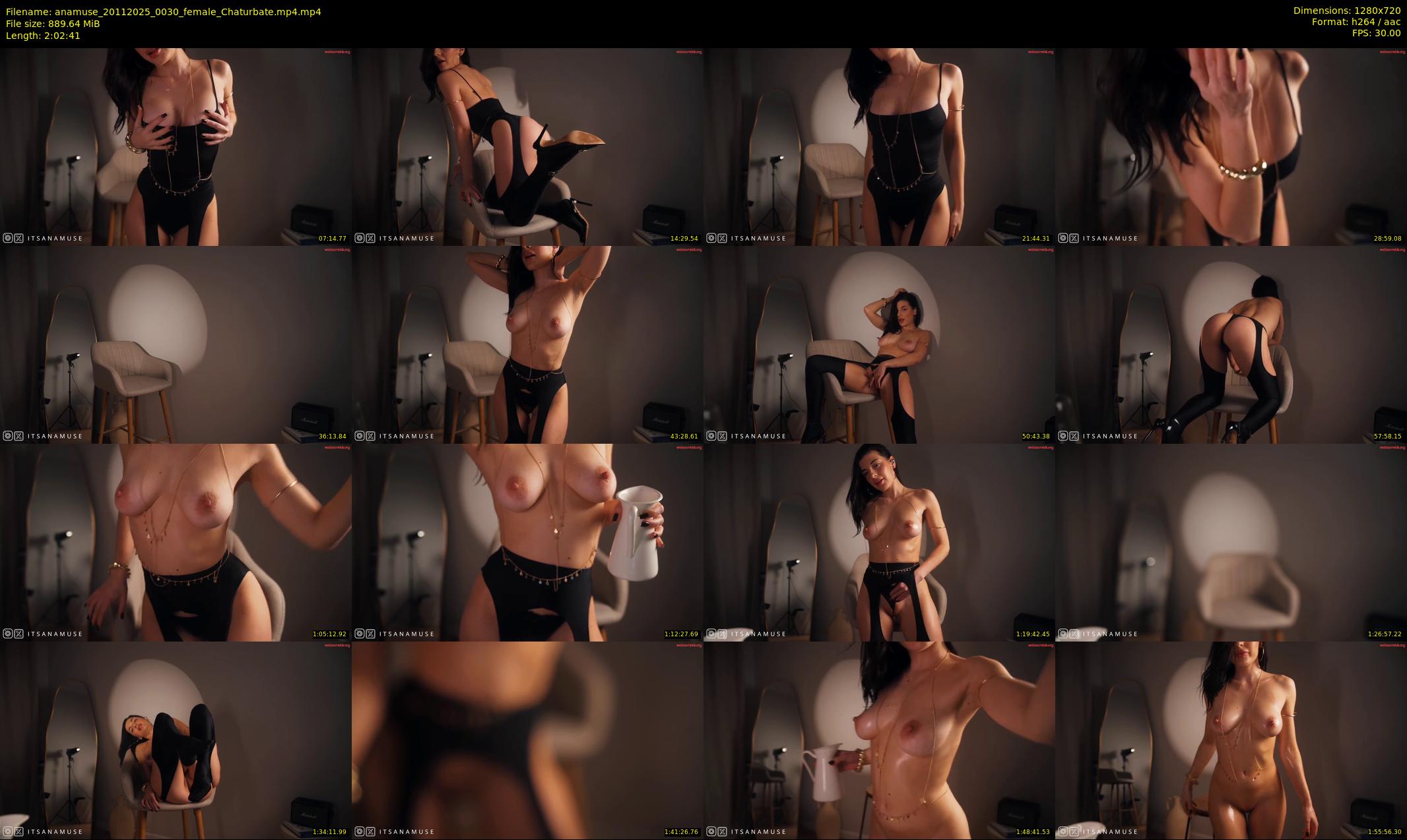 anamuse — 123 minute Chaturbate female cam show recording, 720p, Nov 20, 2025