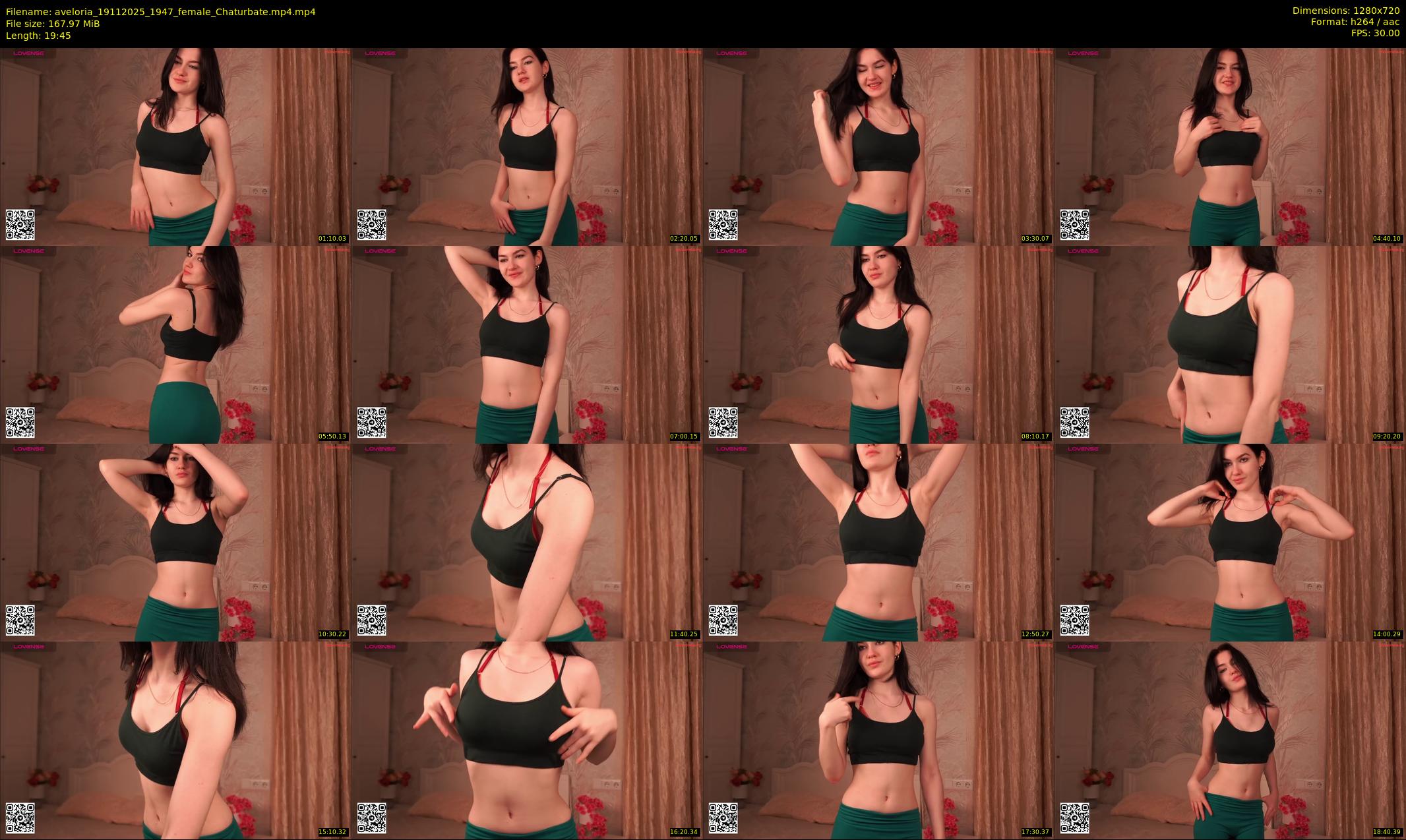 aveloria — 20 minute Chaturbate female cam show recording, 720p, Nov 19, 2025