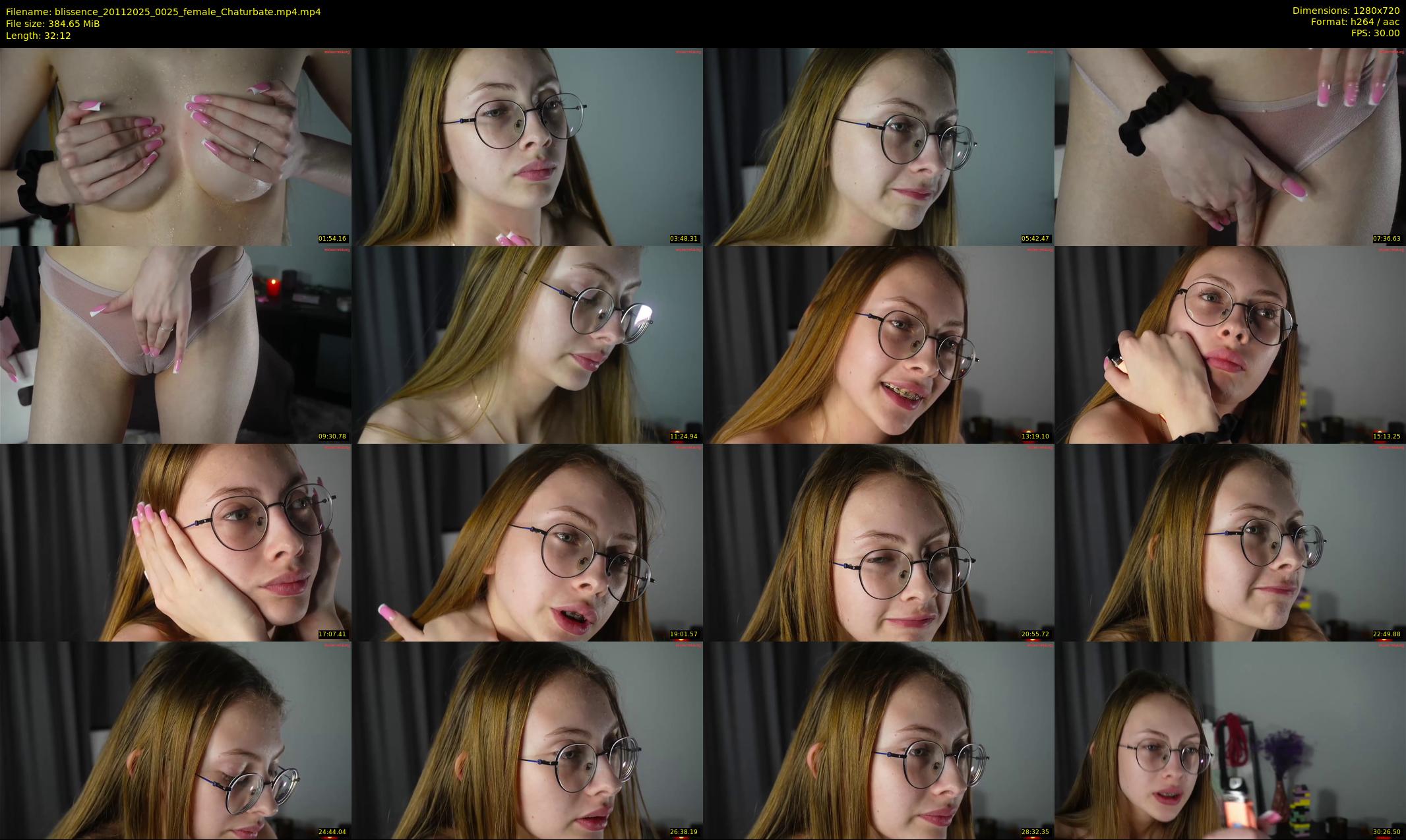 blissence — 33 minute Chaturbate female cam show recording, 720p, Nov 20, 2025
