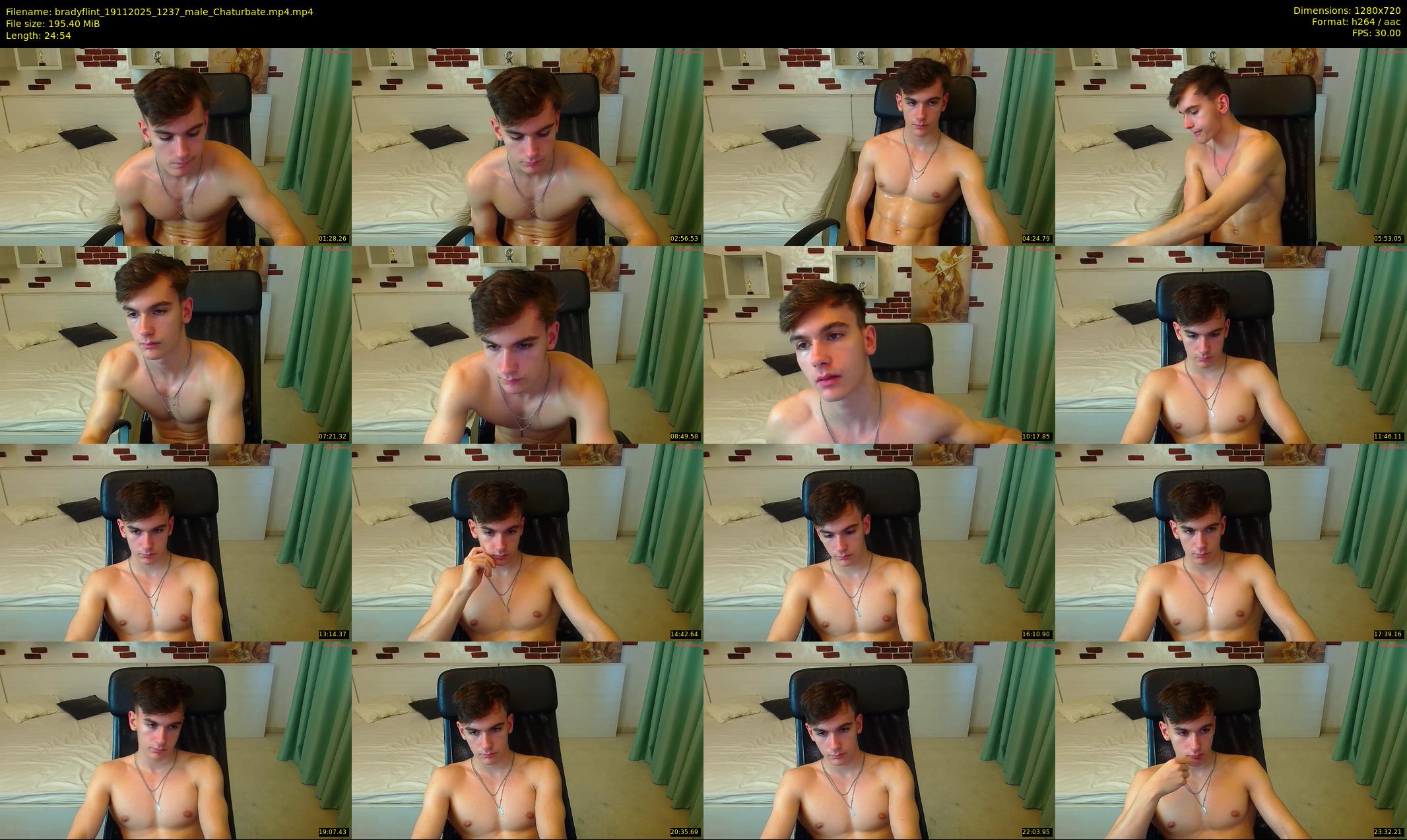 bradyflint — 25 minute Chaturbate male cam show recording, 720p, Nov 19, 2025