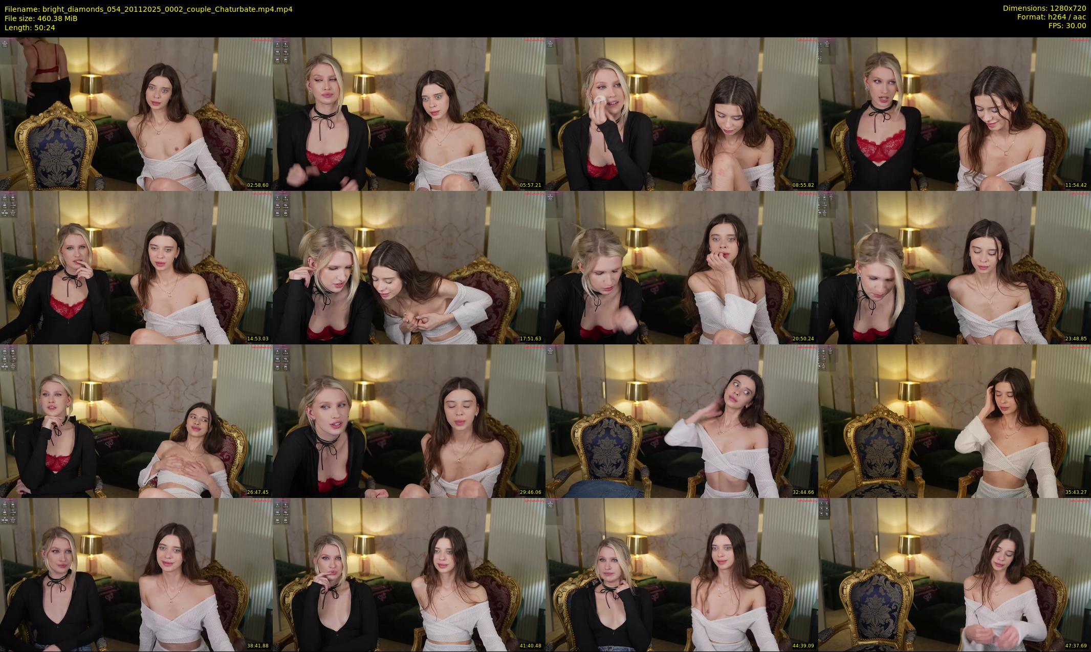bright_diamonds_054 — 51 minute Chaturbate couple cam show recording, 720p, Nov 20, 2025