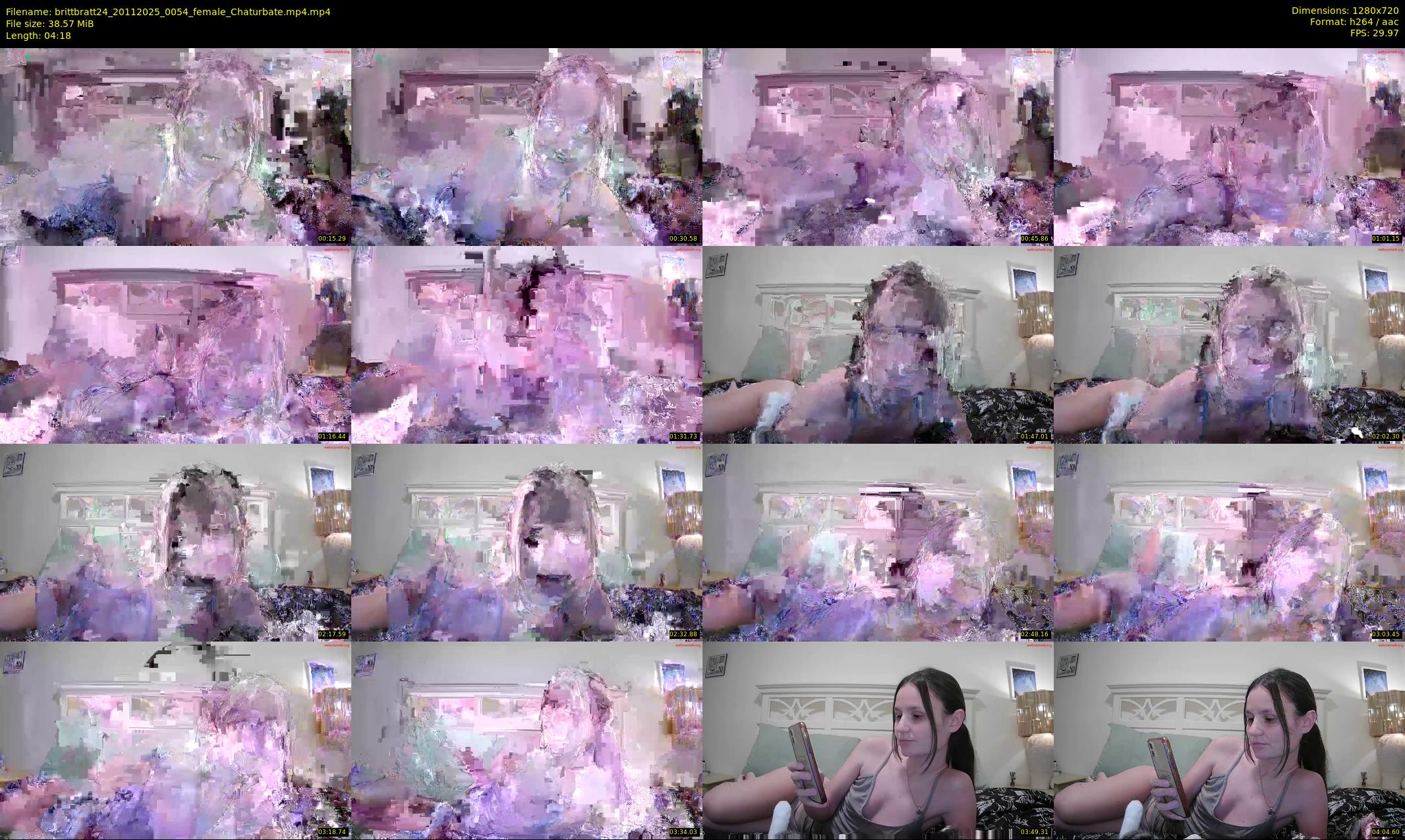 brittbratt24 — 5 minute Chaturbate female cam show recording, 720p, Nov 20, 2025