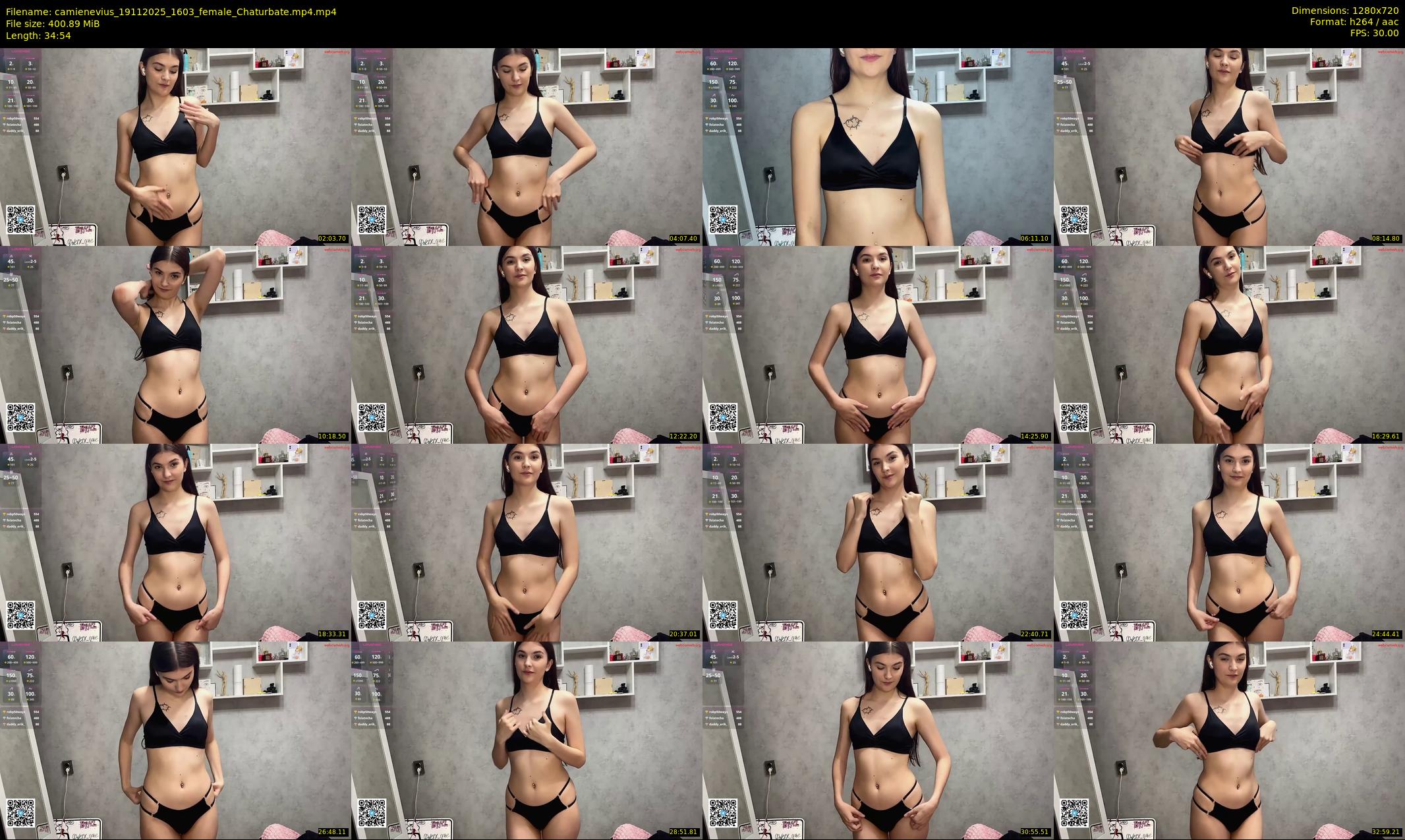camienevius — 35 minute Chaturbate female cam show recording, 720p, Nov 19, 2025