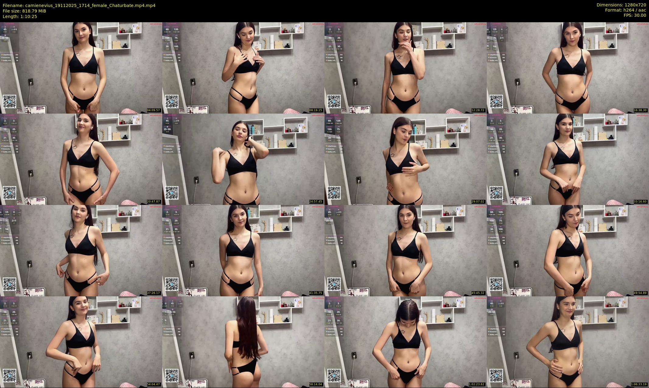 camienevius — 71 minute Chaturbate female cam show recording, 720p, Nov 19, 2025