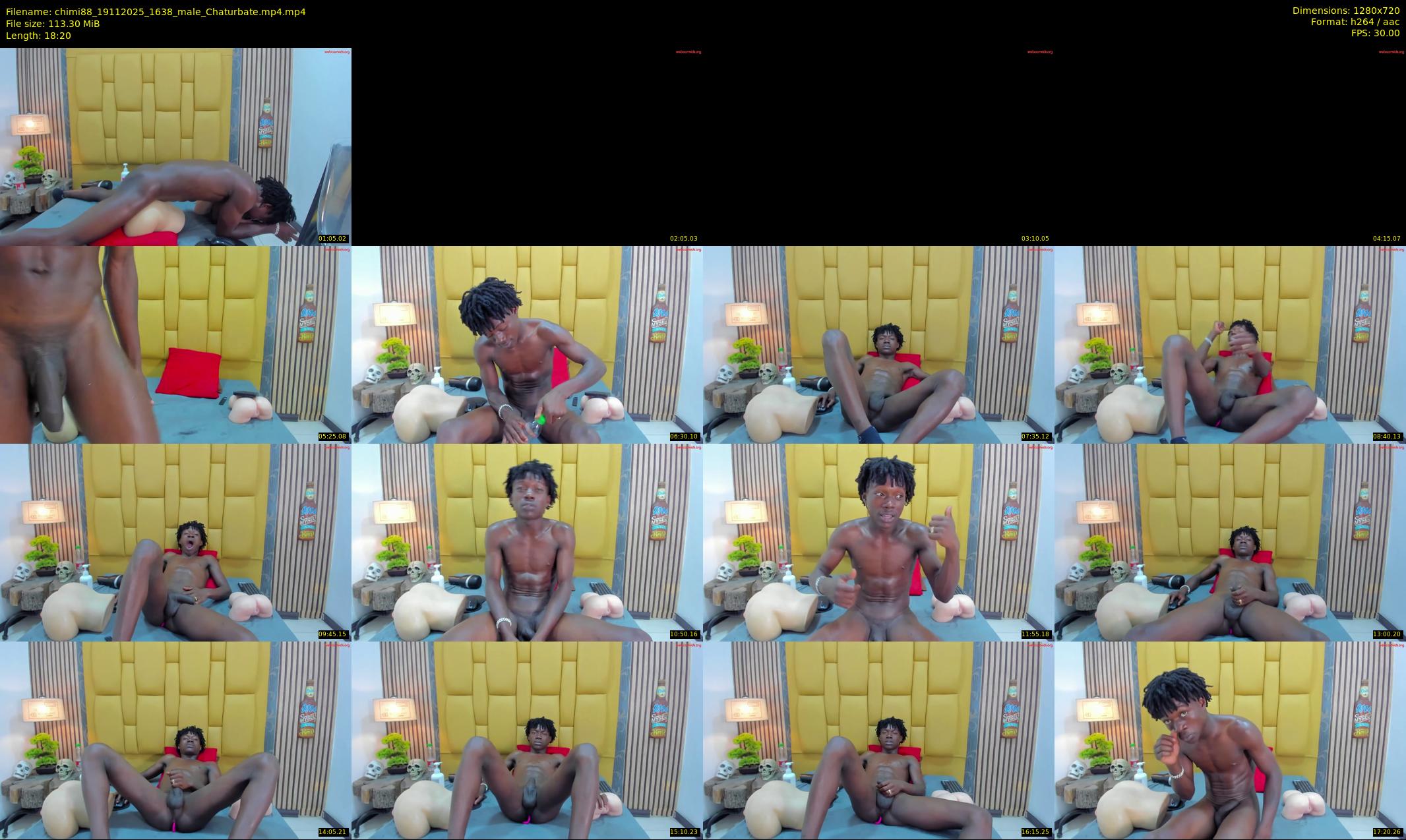 chimi88 — 19 minute Chaturbate male cam show recording, 720p, Nov 19, 2025