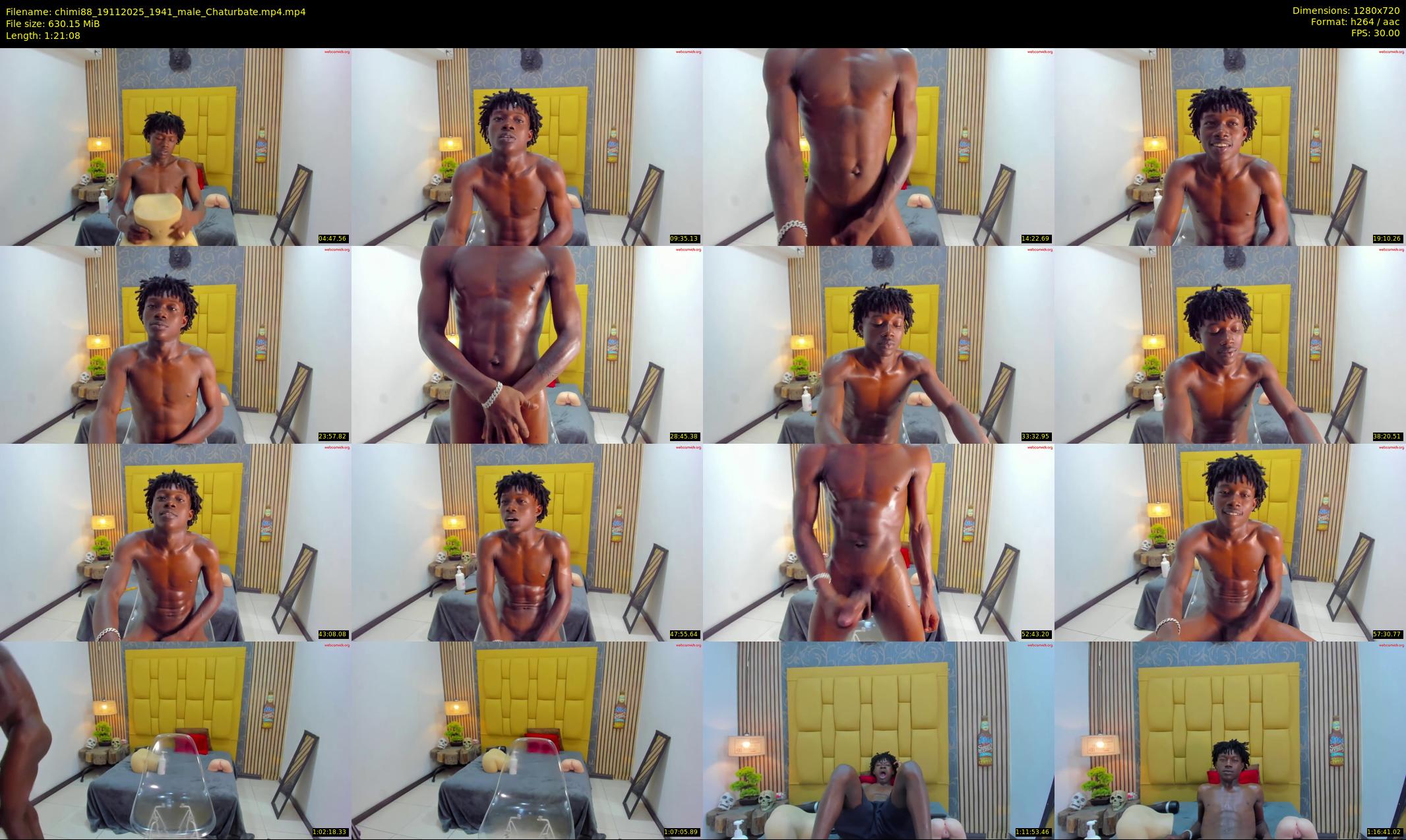chimi88 — 82 minute Chaturbate male cam show recording, 720p, Nov 19, 2025
