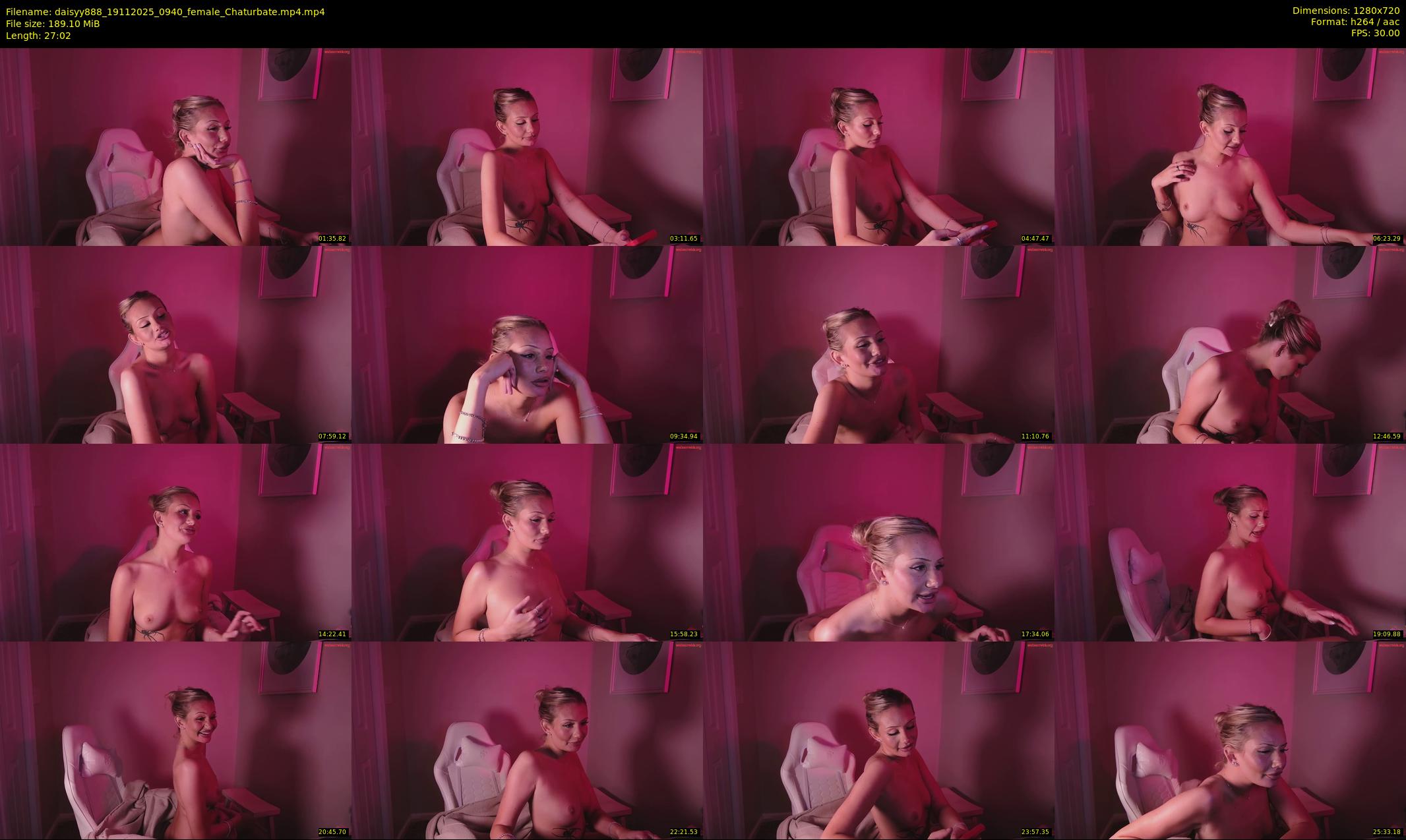 daisyy888 — 28 minute Chaturbate couple cam show recording, 720p, Nov 19, 2025