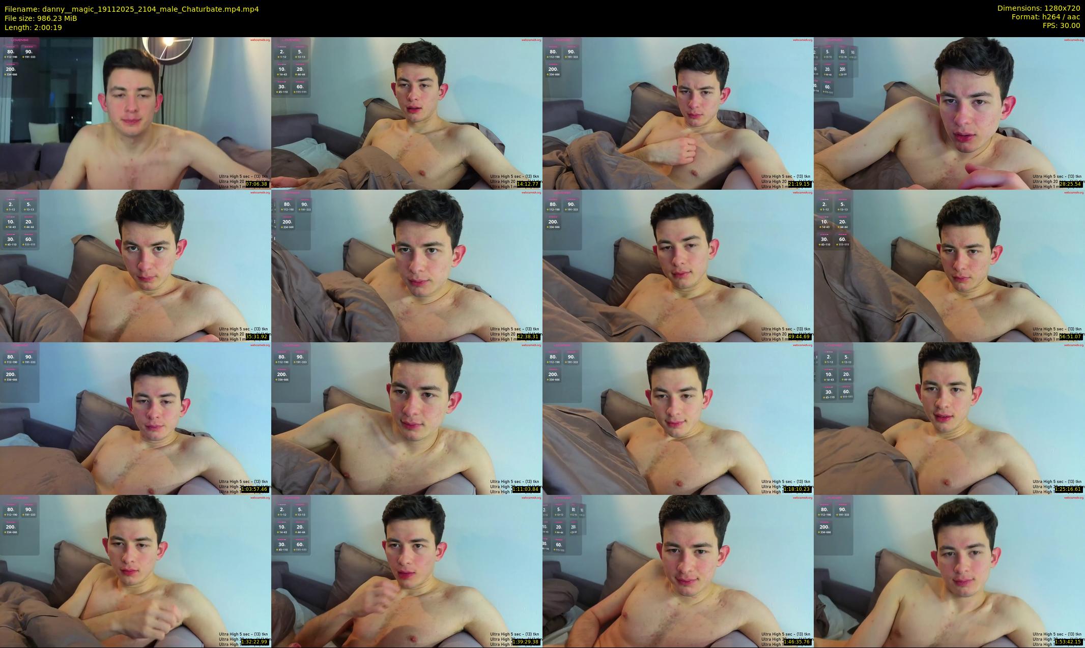 danny__magic — 121 minute Chaturbate male cam show recording, 720p, Nov 19, 2025