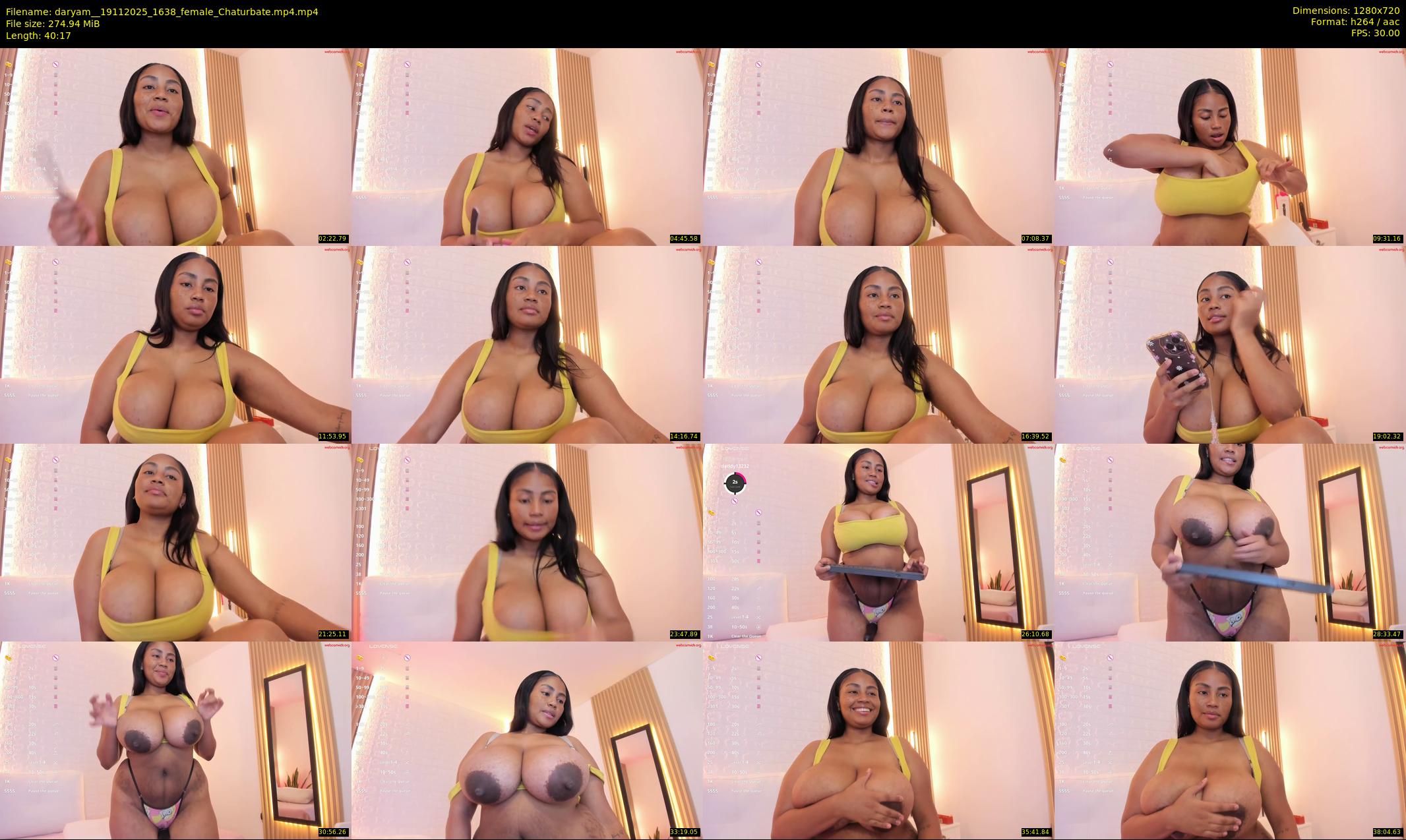 daryam_ — 41 minute Chaturbate female cam show recording, 720p, Nov 19, 2025
