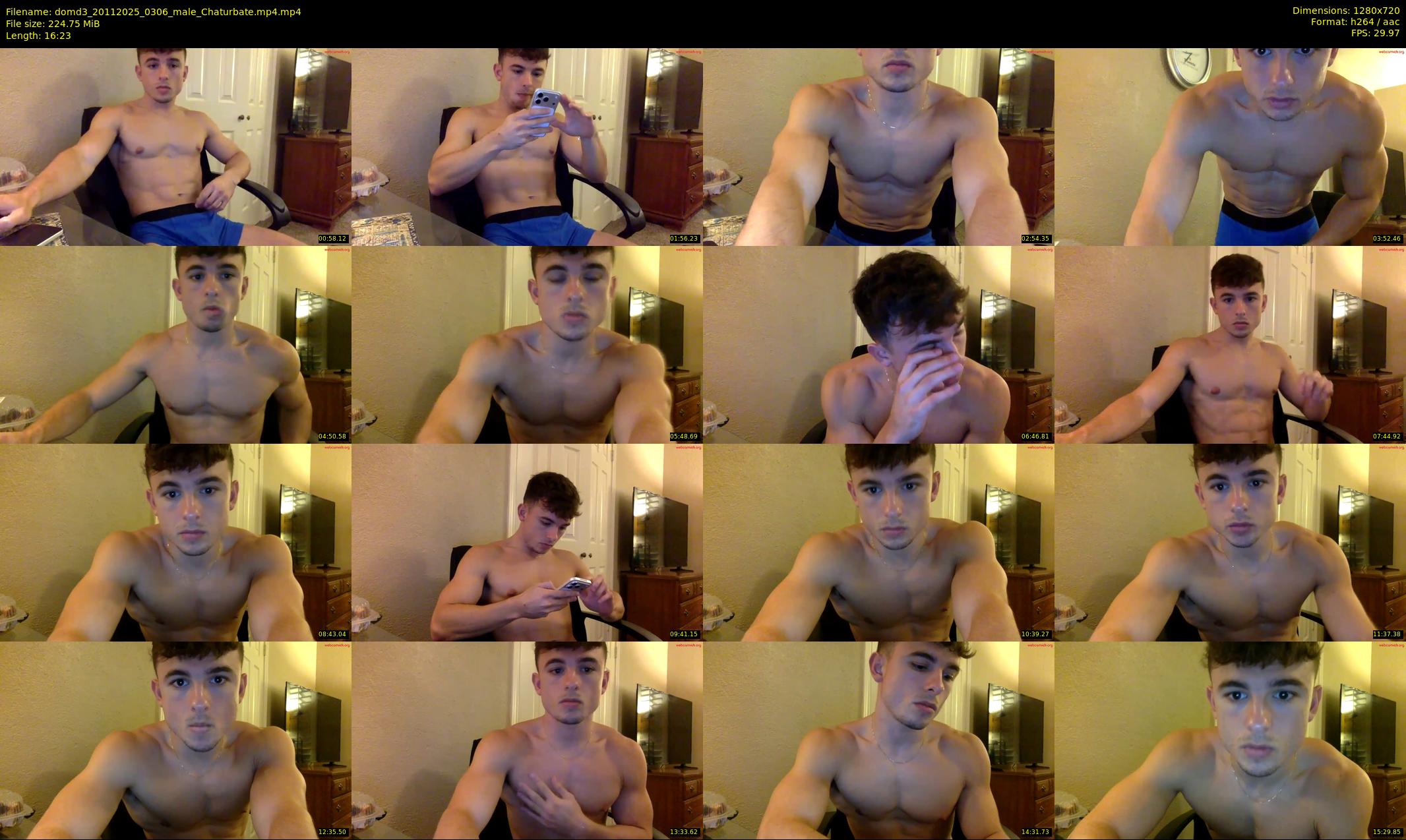 domd3 — 17 minute Chaturbate male cam show recording, 720p, Nov 20, 2025