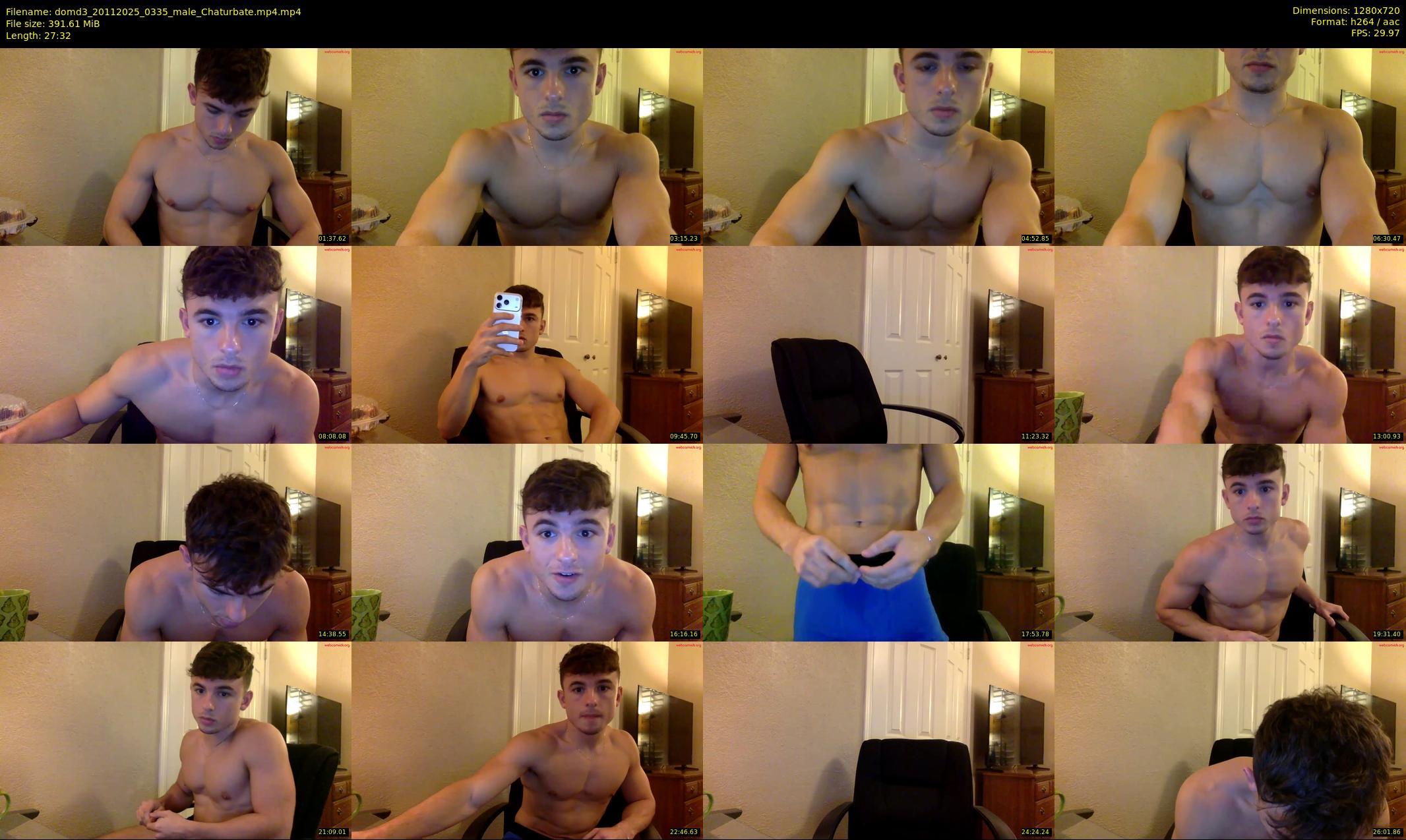 domd3 — 28 minute Chaturbate male cam show recording, 720p, Nov 20, 2025