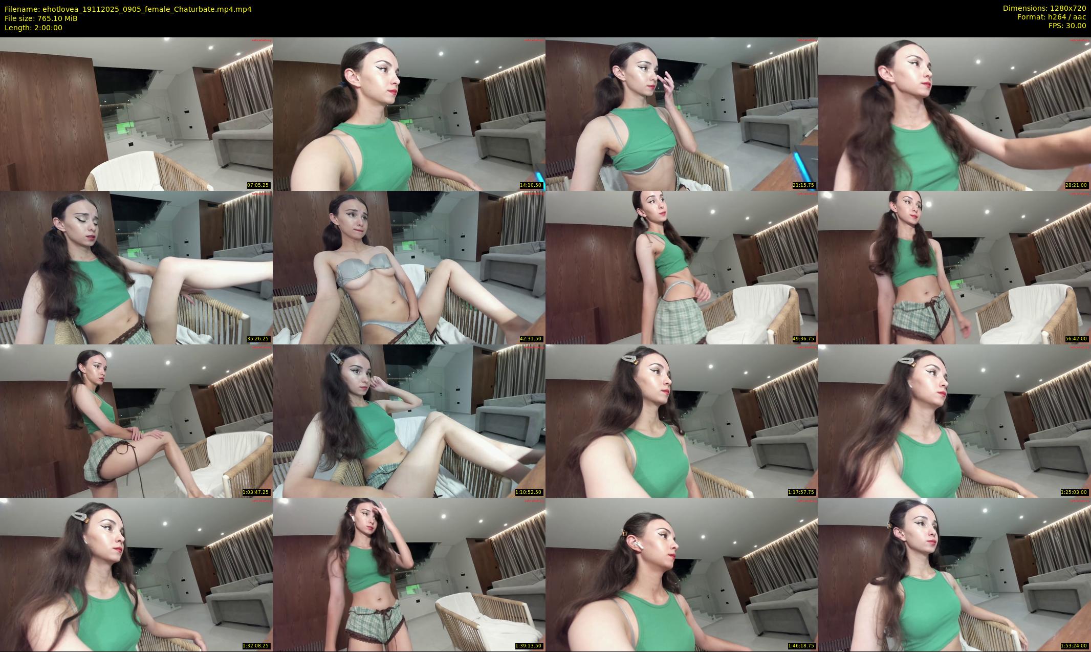 ehotlovea — 120 minute Chaturbate female cam show recording, 720p, Nov 19, 2025