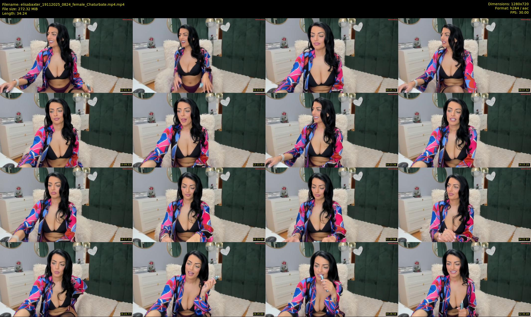 elisabaxter — 35 minute Chaturbate female cam show recording, 720p, Nov 19, 2025