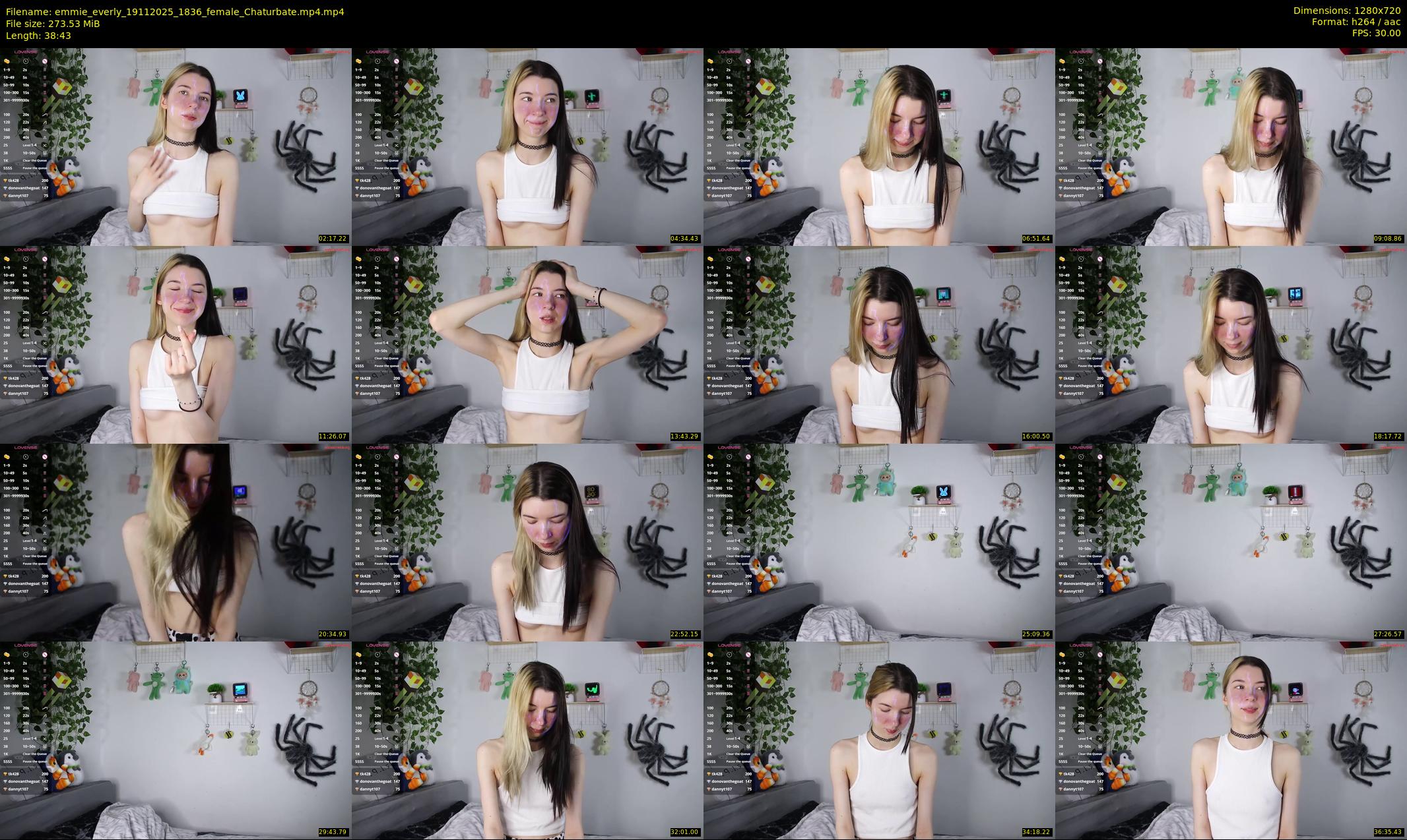 emmie_everly — 39 minute Chaturbate female cam show recording, 720p, Nov 19, 2025