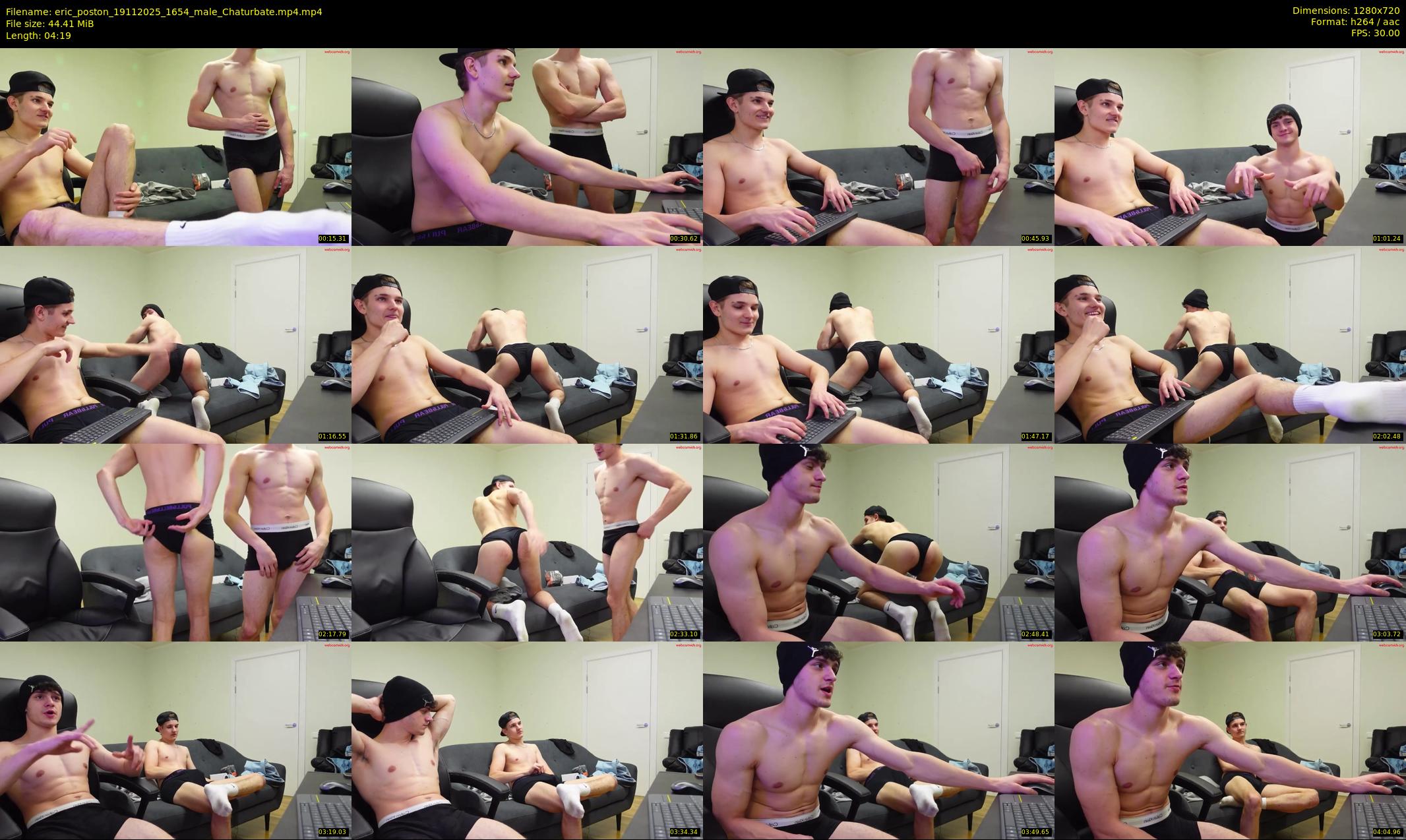 eric_poston — 5 minute Chaturbate male cam show recording, 720p, Nov 19, 2025
